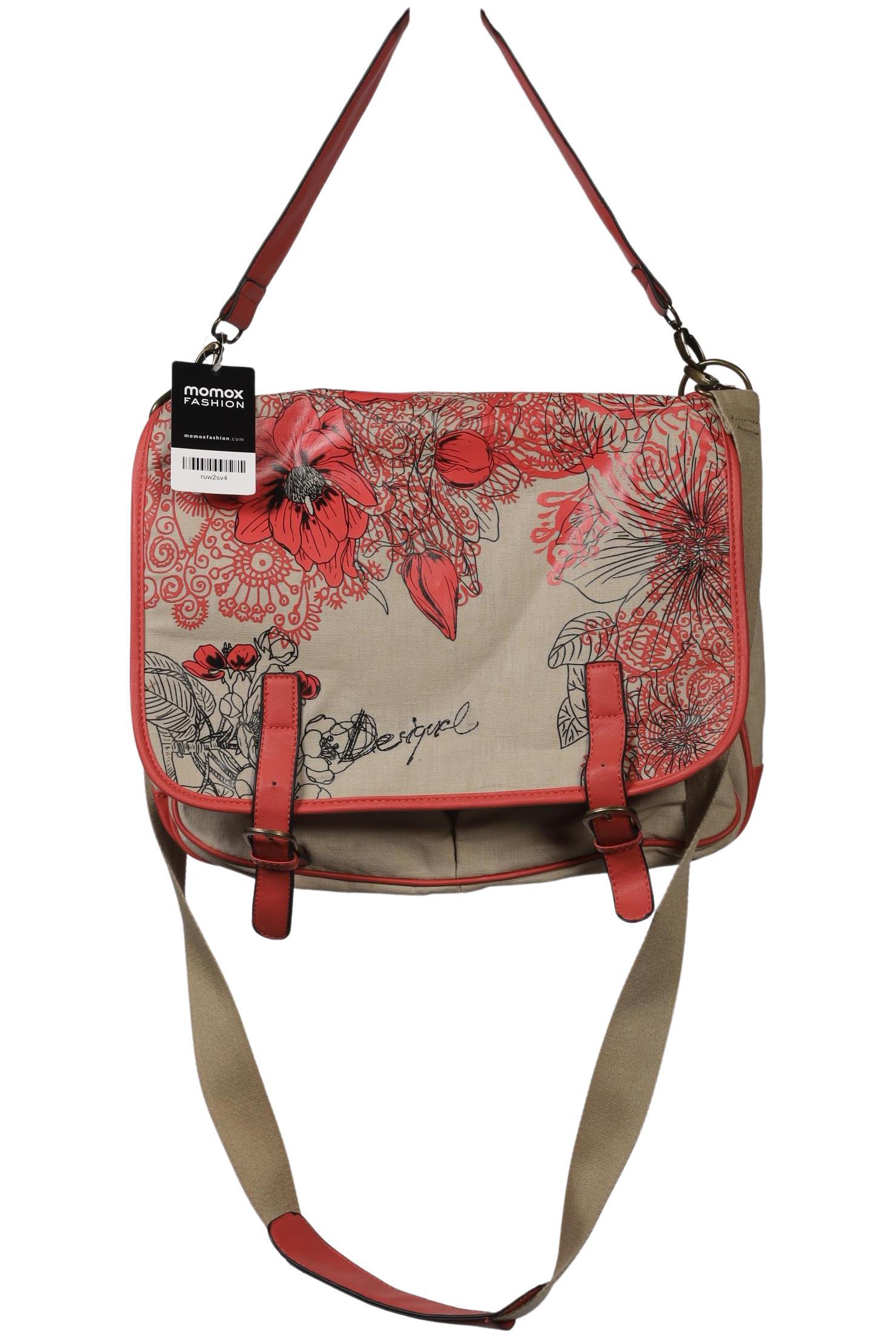 

Desigual Damen Handtasche, cremeweiß, Gr.