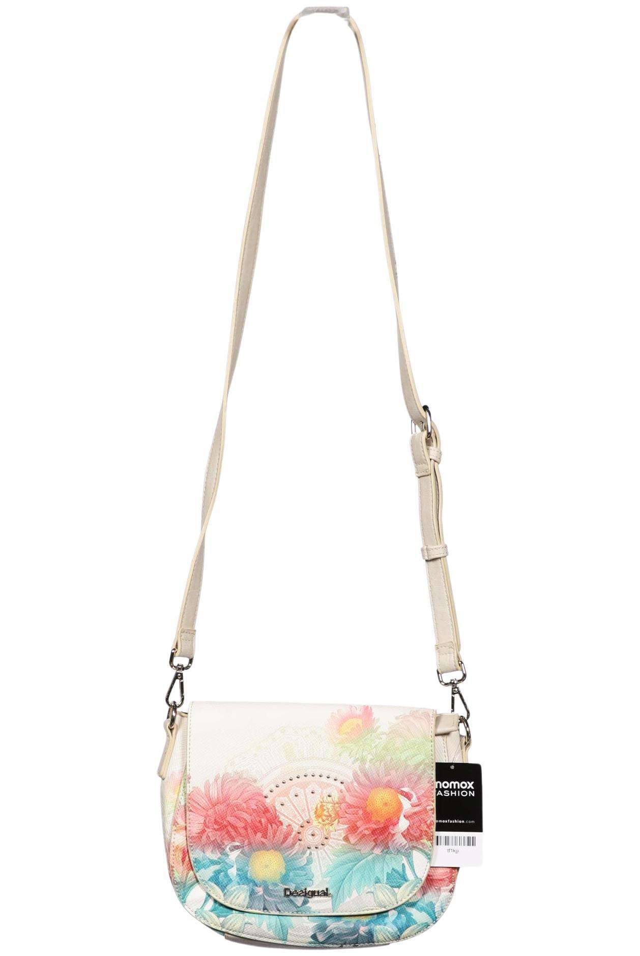 

Desigual Damen Handtasche, cremeweiß, Gr.