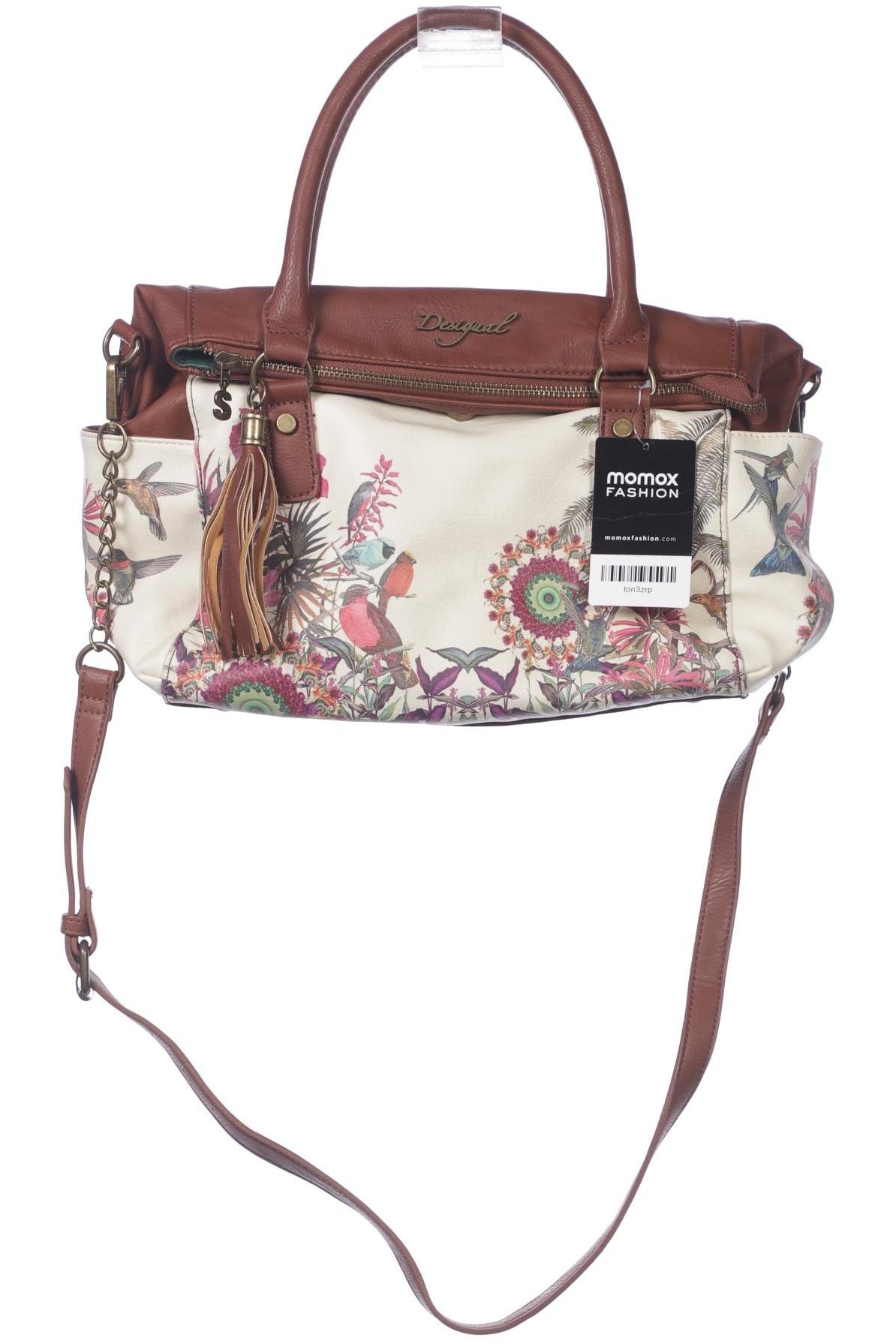

Desigual Damen Handtasche, cremeweiß