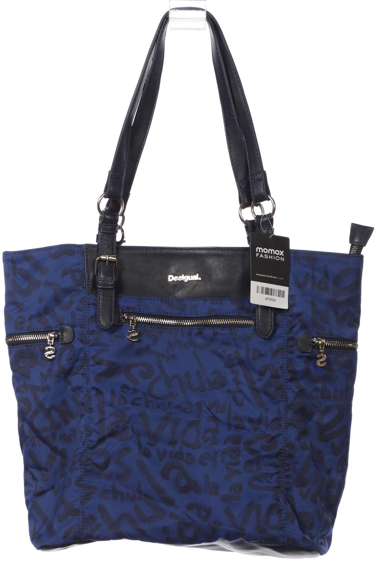

Desigual Damen Handtasche, blau, Gr.