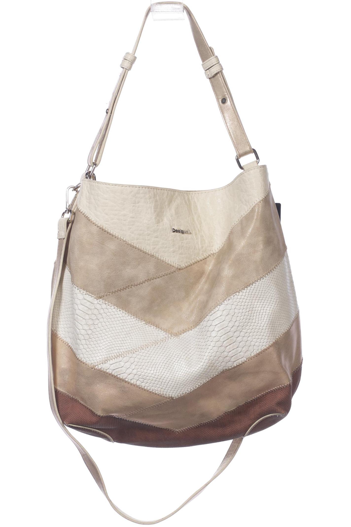 

Desigual Damen Handtasche, beige, Gr.