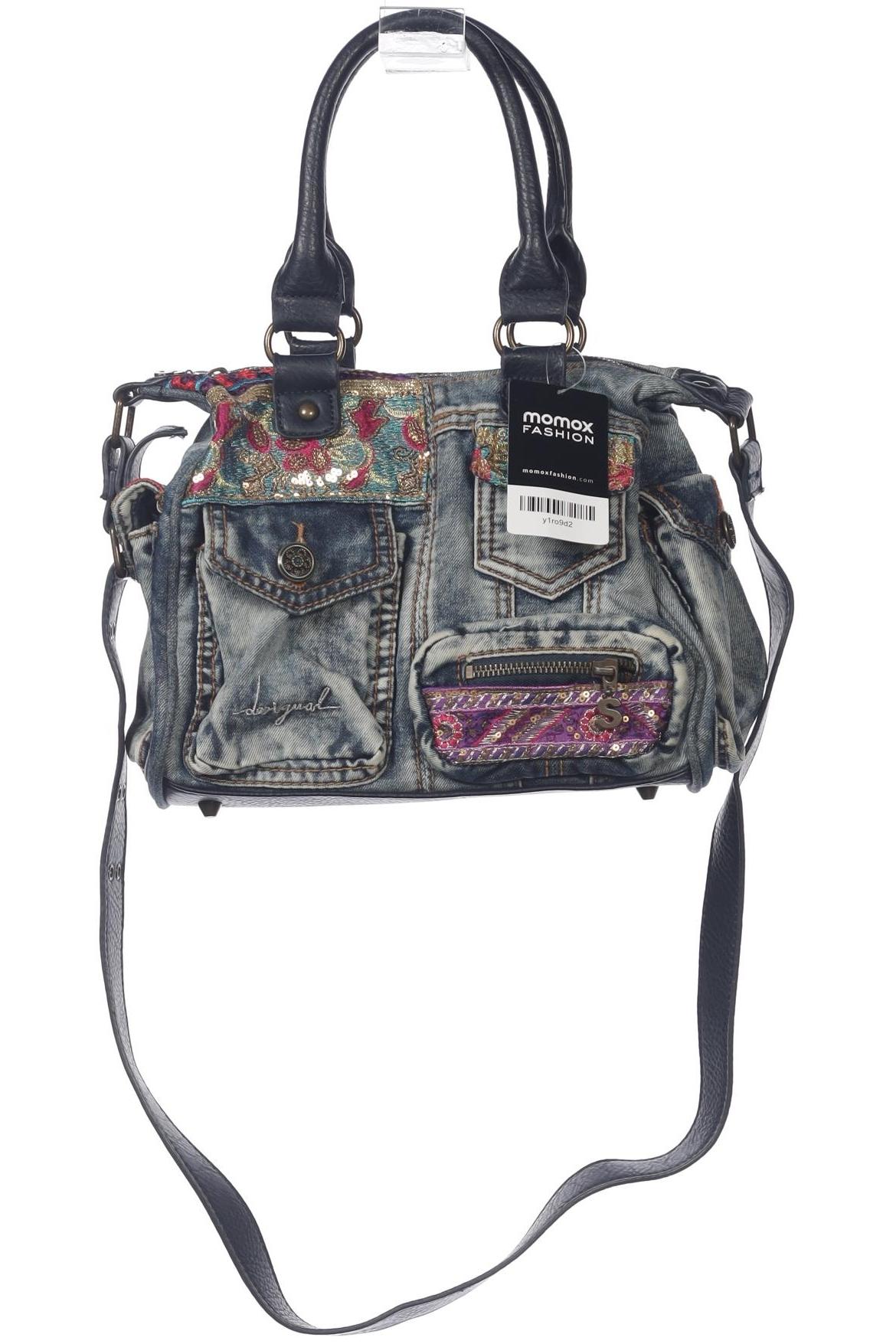 

Desigual Damen Handtasche, marineblau, Gr.
