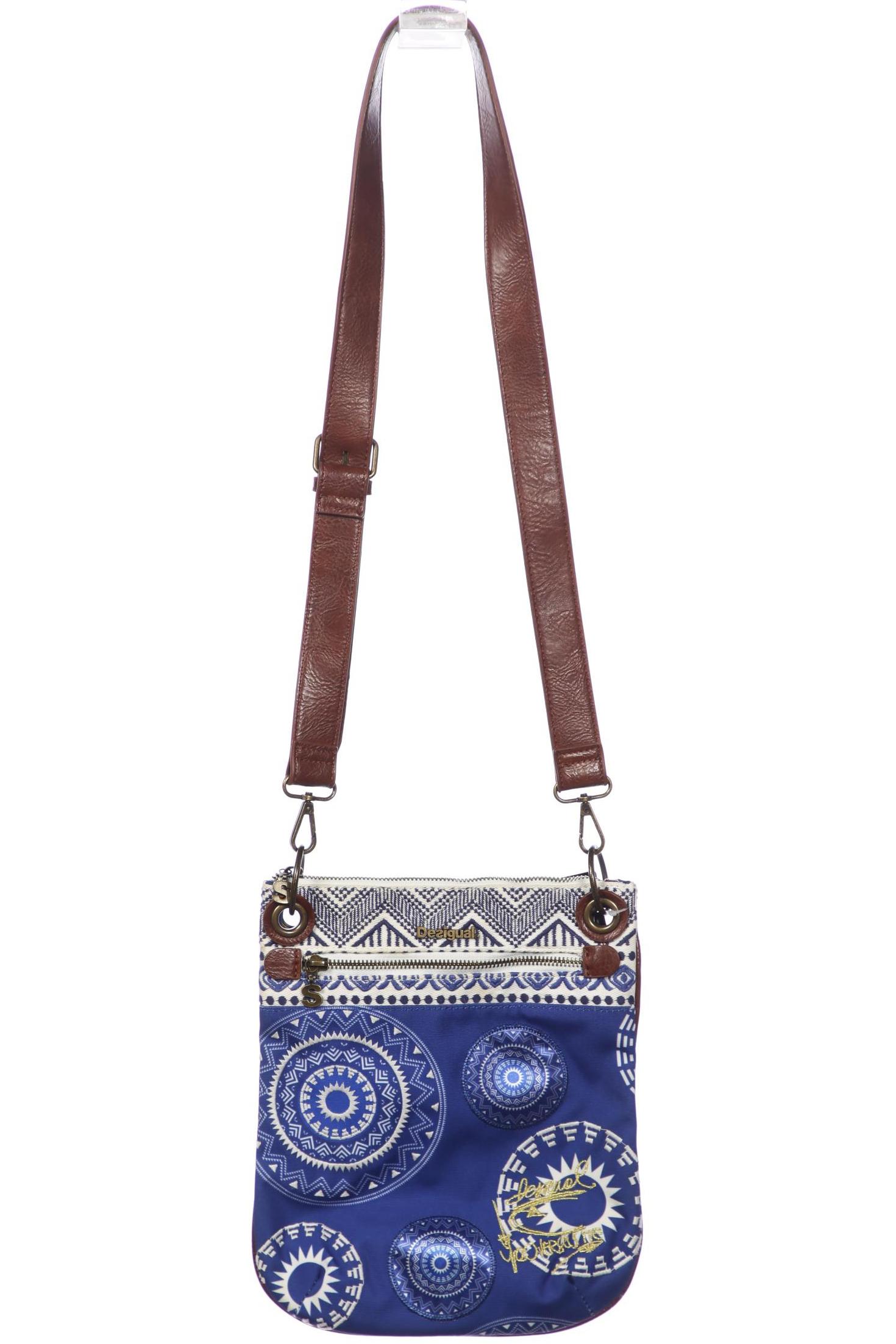 

Desigual Damen Handtasche, blau, Gr.