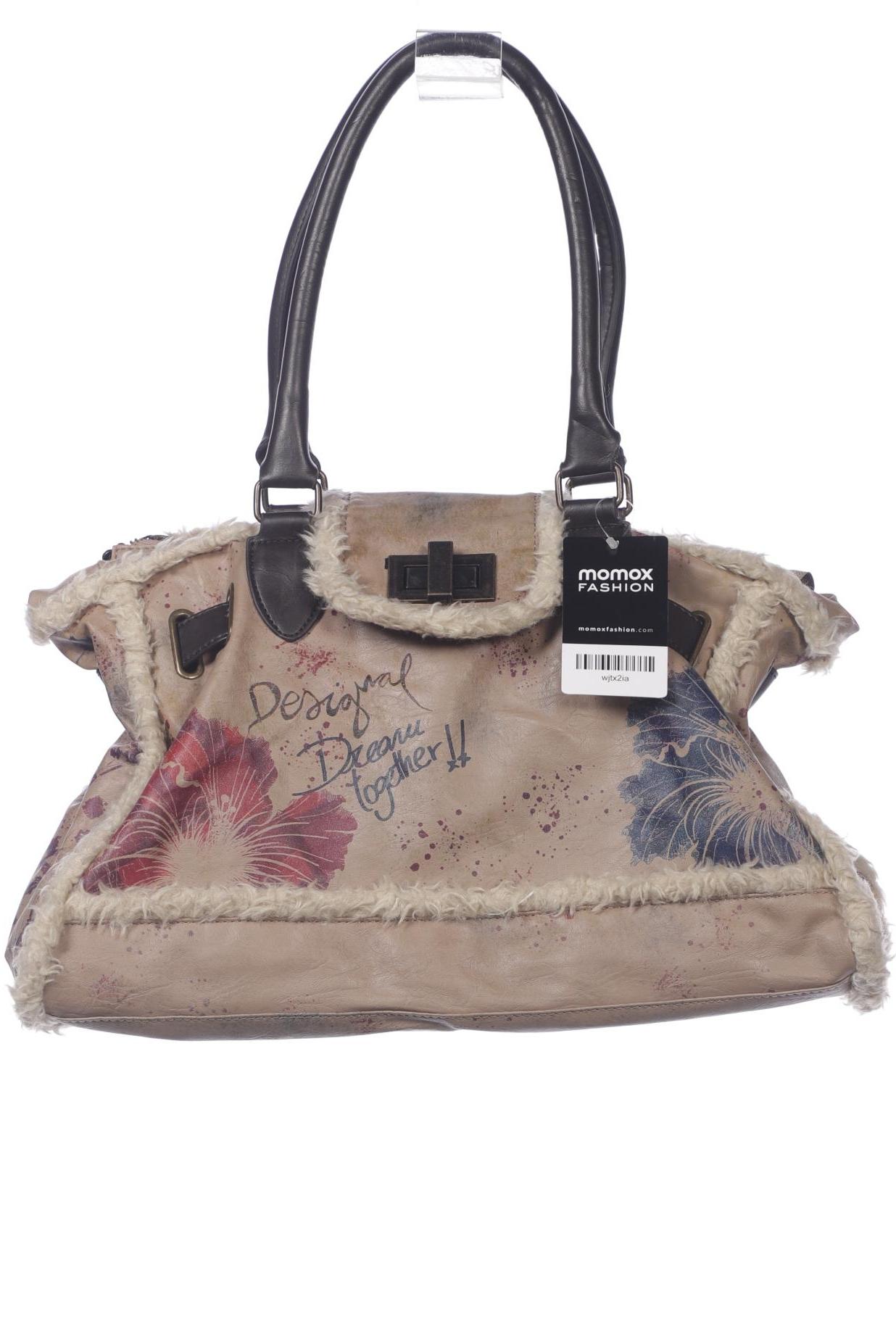 

Desigual Damen Handtasche, beige, Gr.