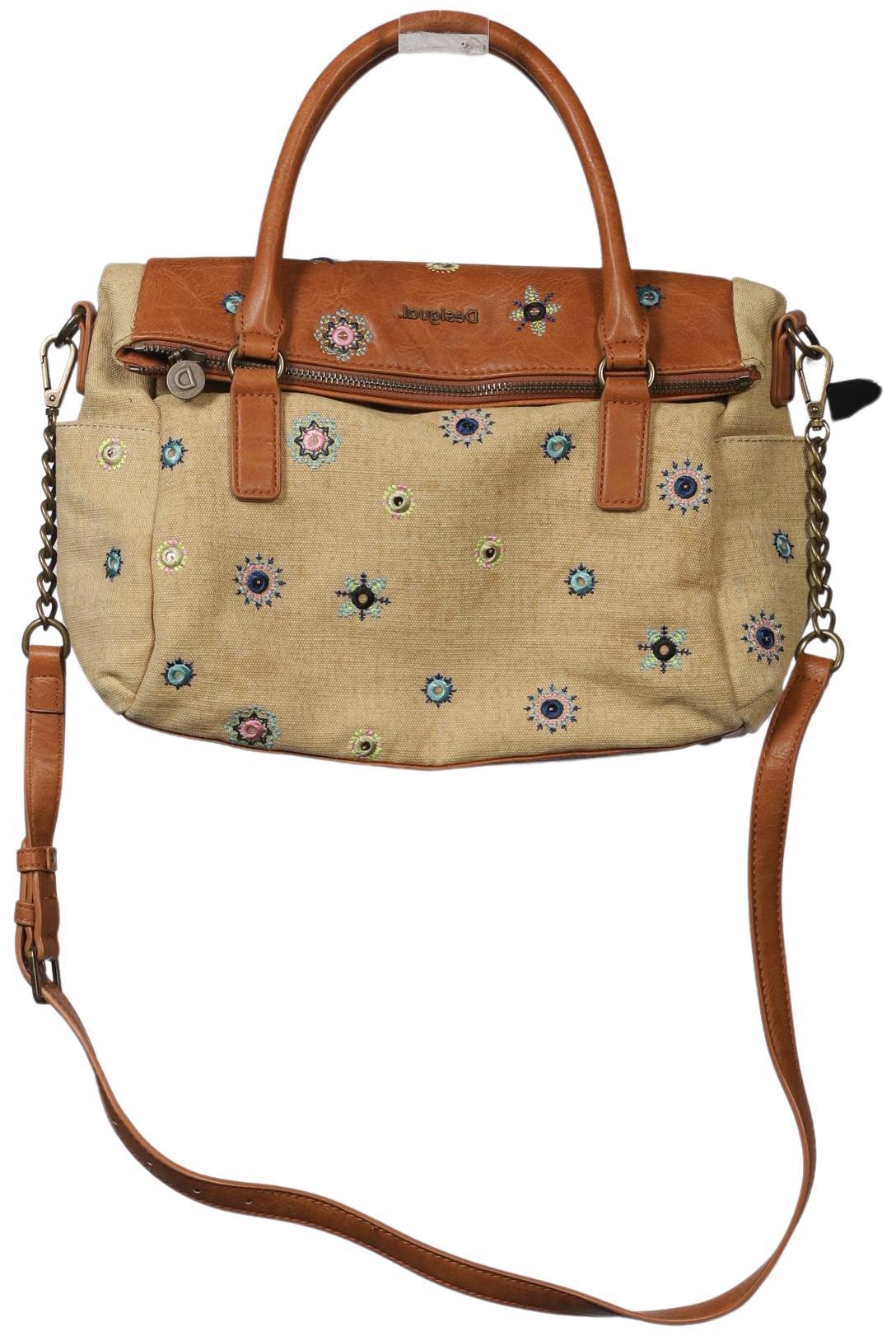 

Desigual Damen Handtasche, beige, Gr.