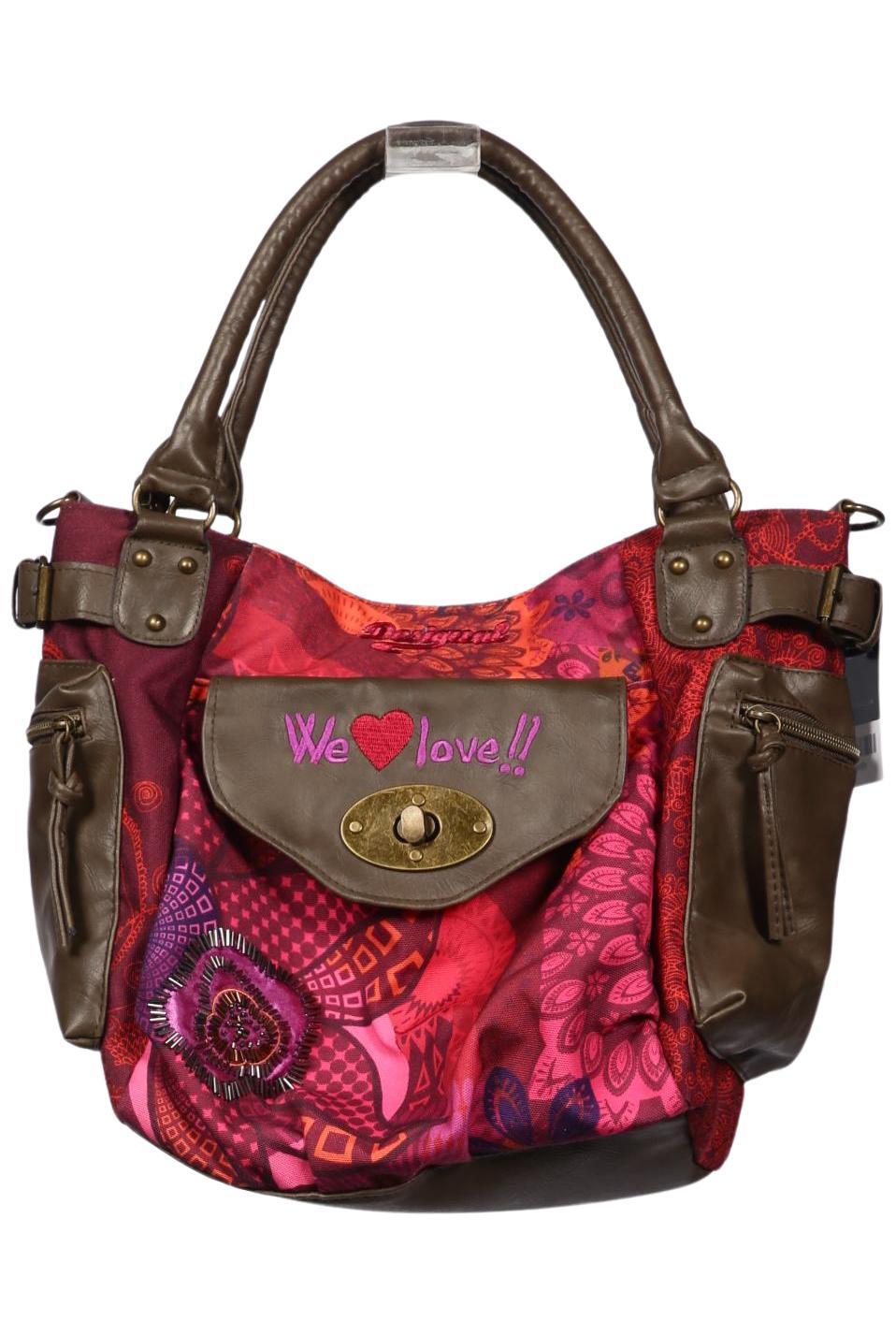 

Desigual Damen Handtasche, rot, Gr.