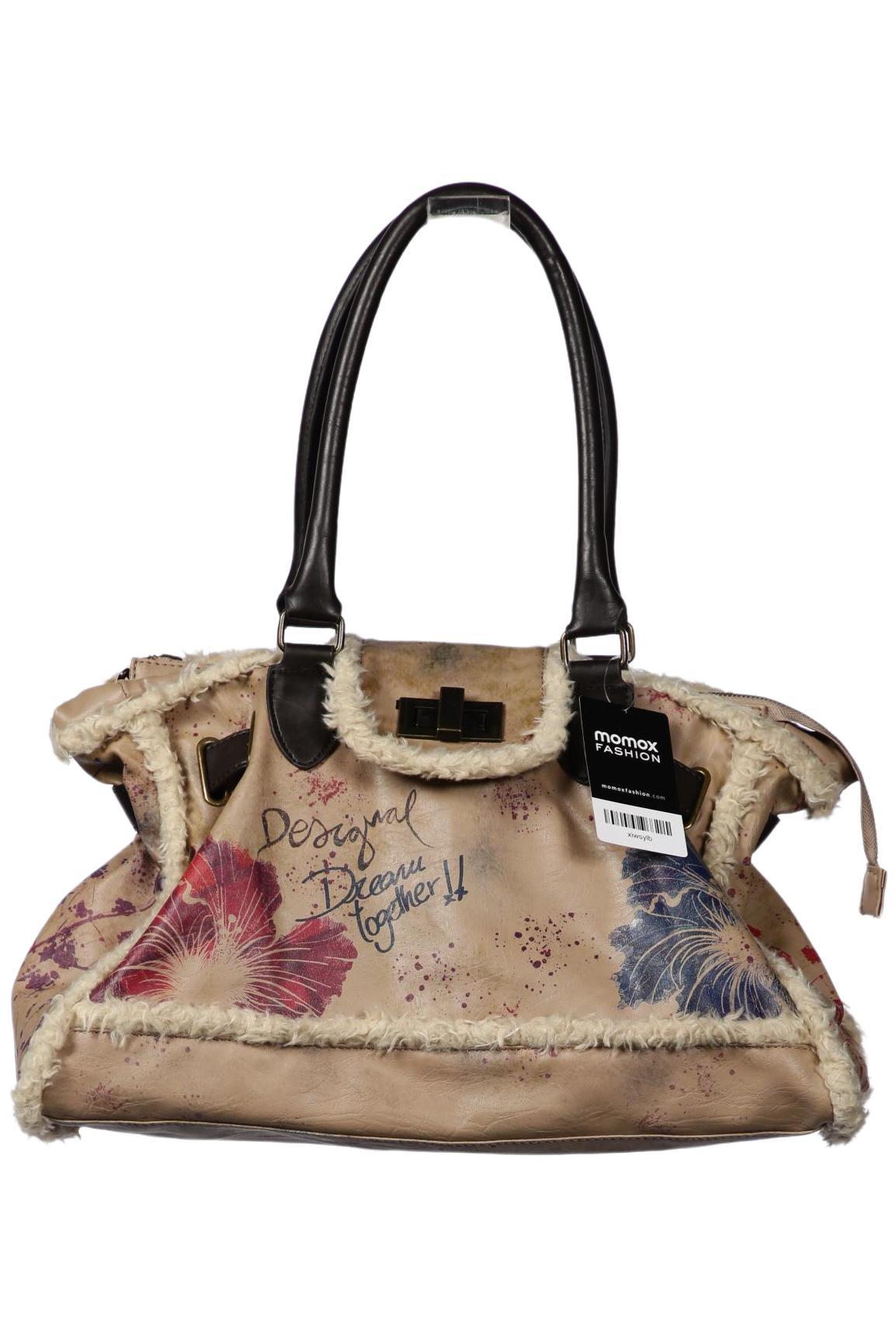 

Desigual Damen Handtasche, beige, Gr.