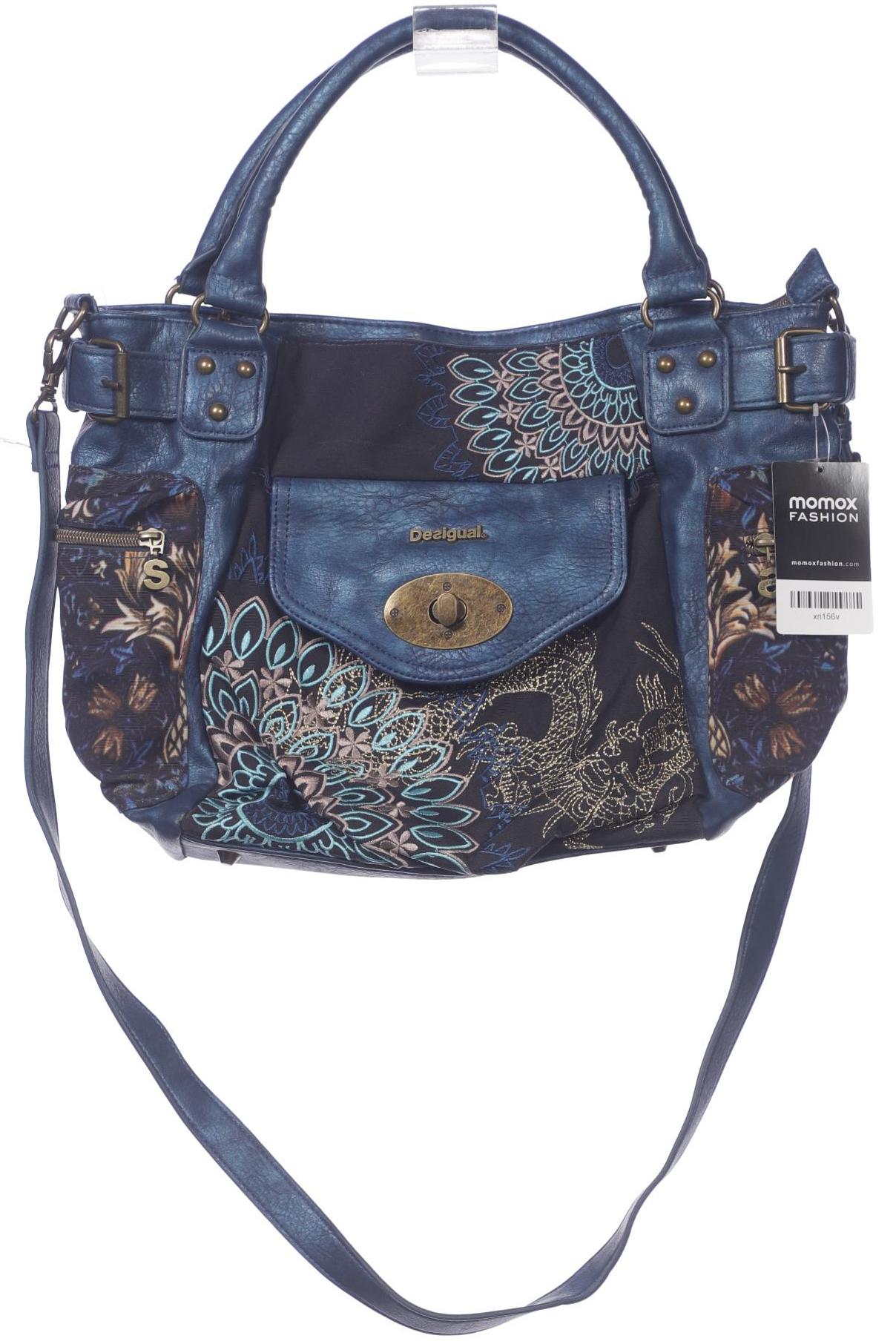 

Desigual Damen Handtasche, blau, Gr.