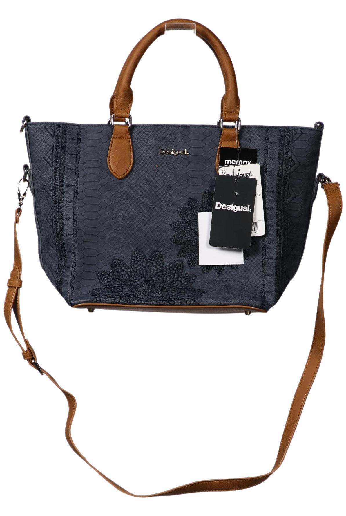 

Desigual Damen Handtasche, marineblau, Gr.