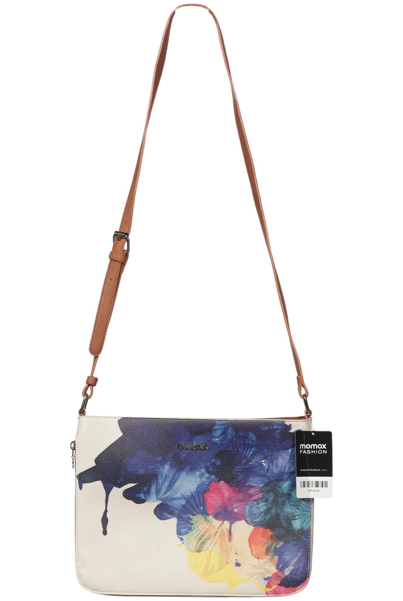 

Desigual Damen Handtasche, cremeweiß, Gr.