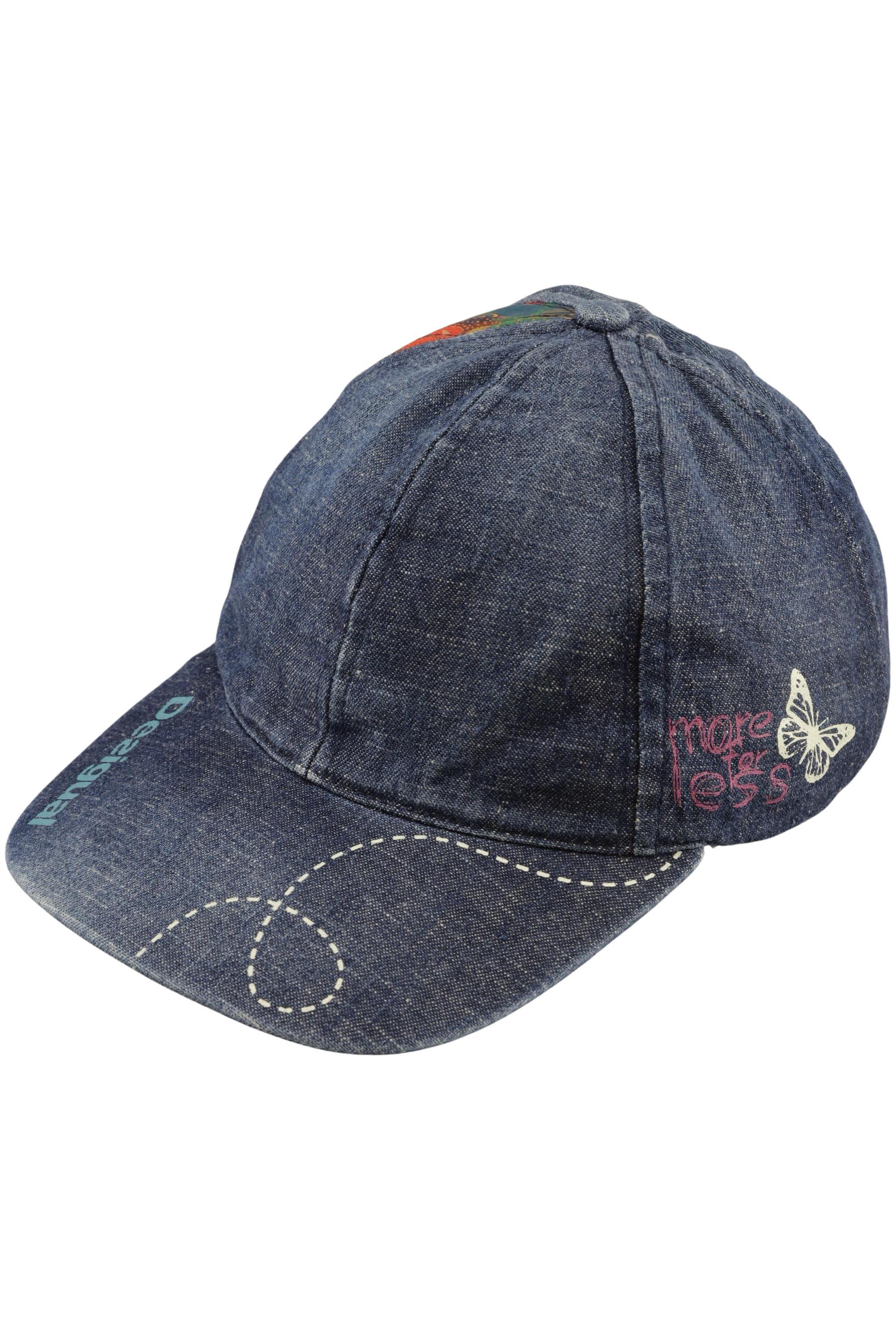 

Desigual Damen Hut/Mütze, blau, Gr. uni