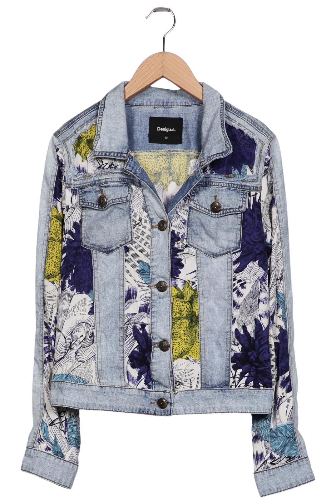 

Desigual Damen Jacke, blau, Gr. 40