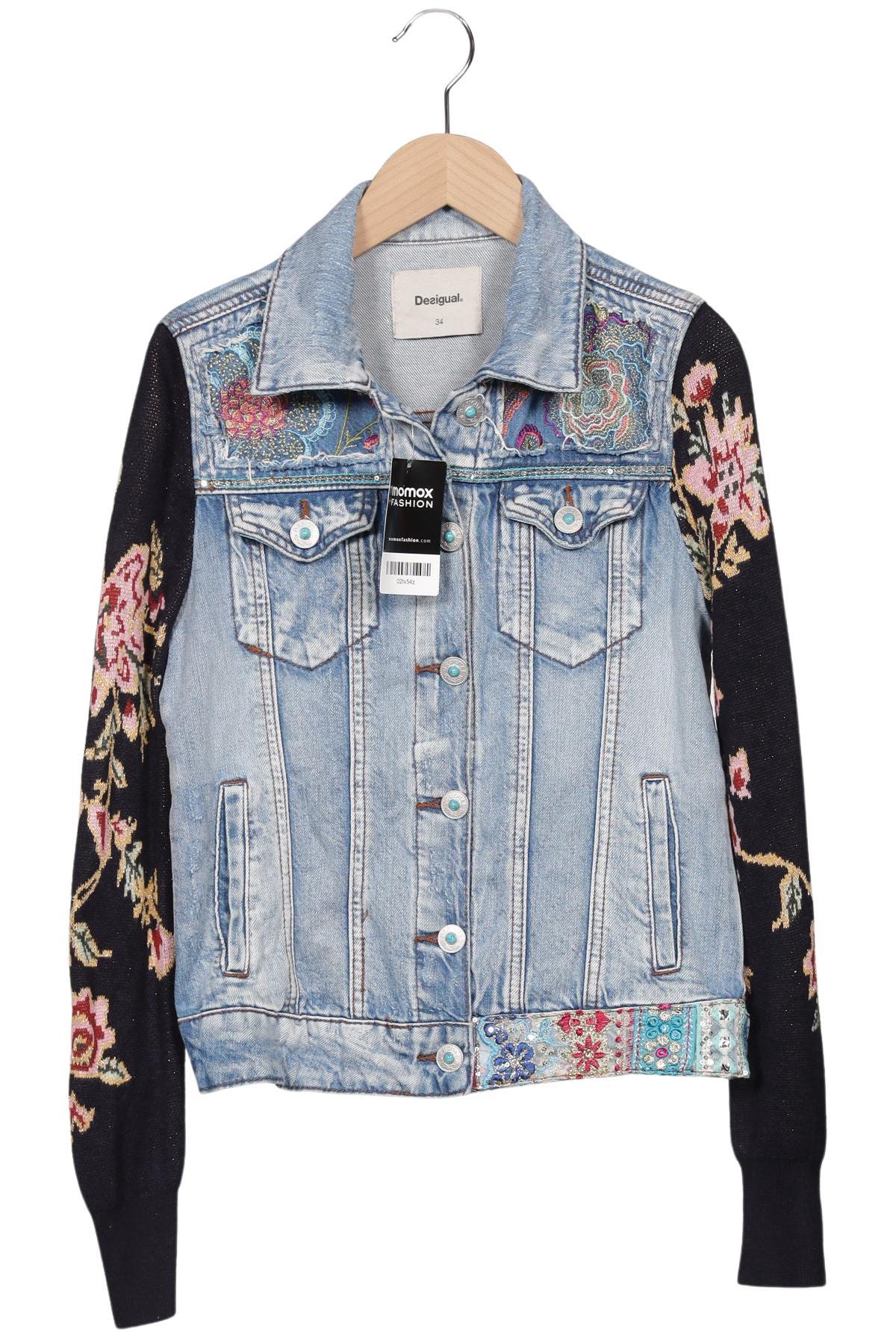 

Desigual Damen Jacke, hellblau, Gr. 34