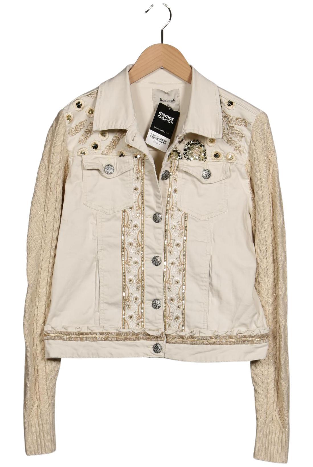 

Desigual Damen Jacke, cremeweiß, Gr. 42