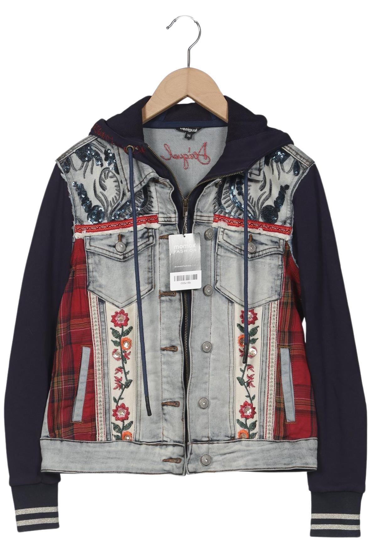 

Desigual Damen Jacke, mehrfarbig, Gr. 36