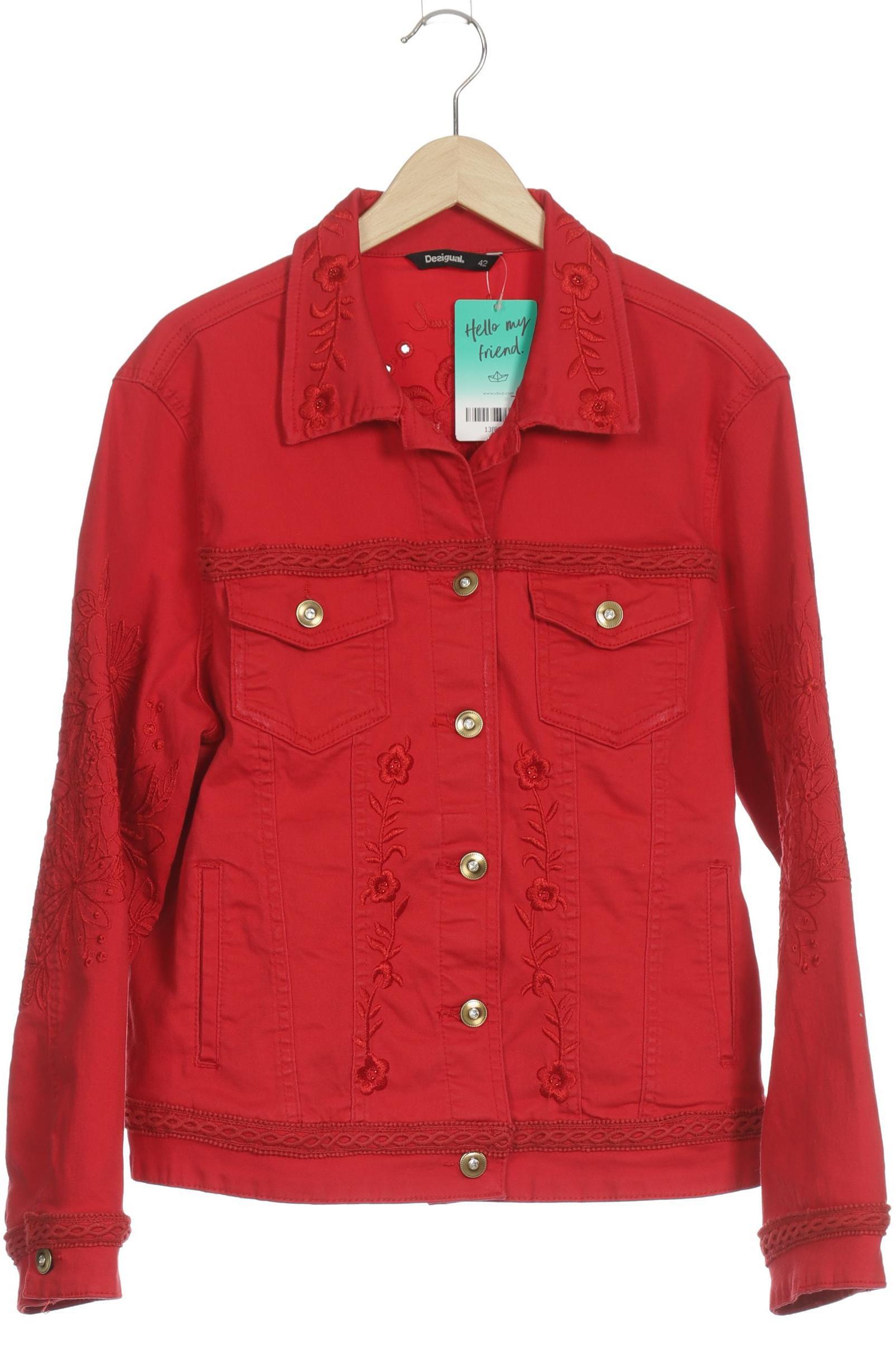 

Desigual Damen Jacke, rot, Gr. 42