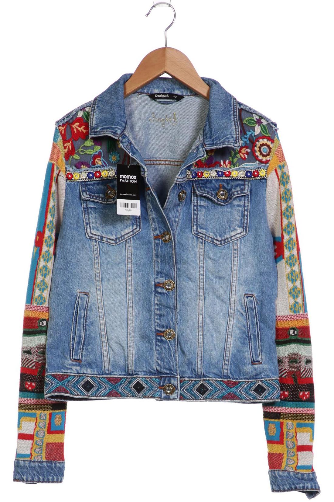 

Desigual Damen Jacke, blau, Gr. 40