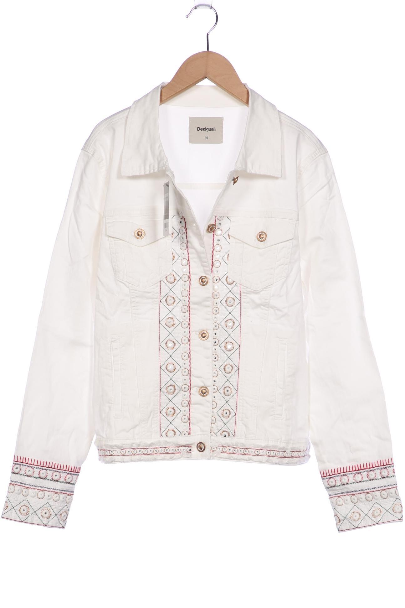 

Desigual Damen Jacke, weiß, Gr. 46