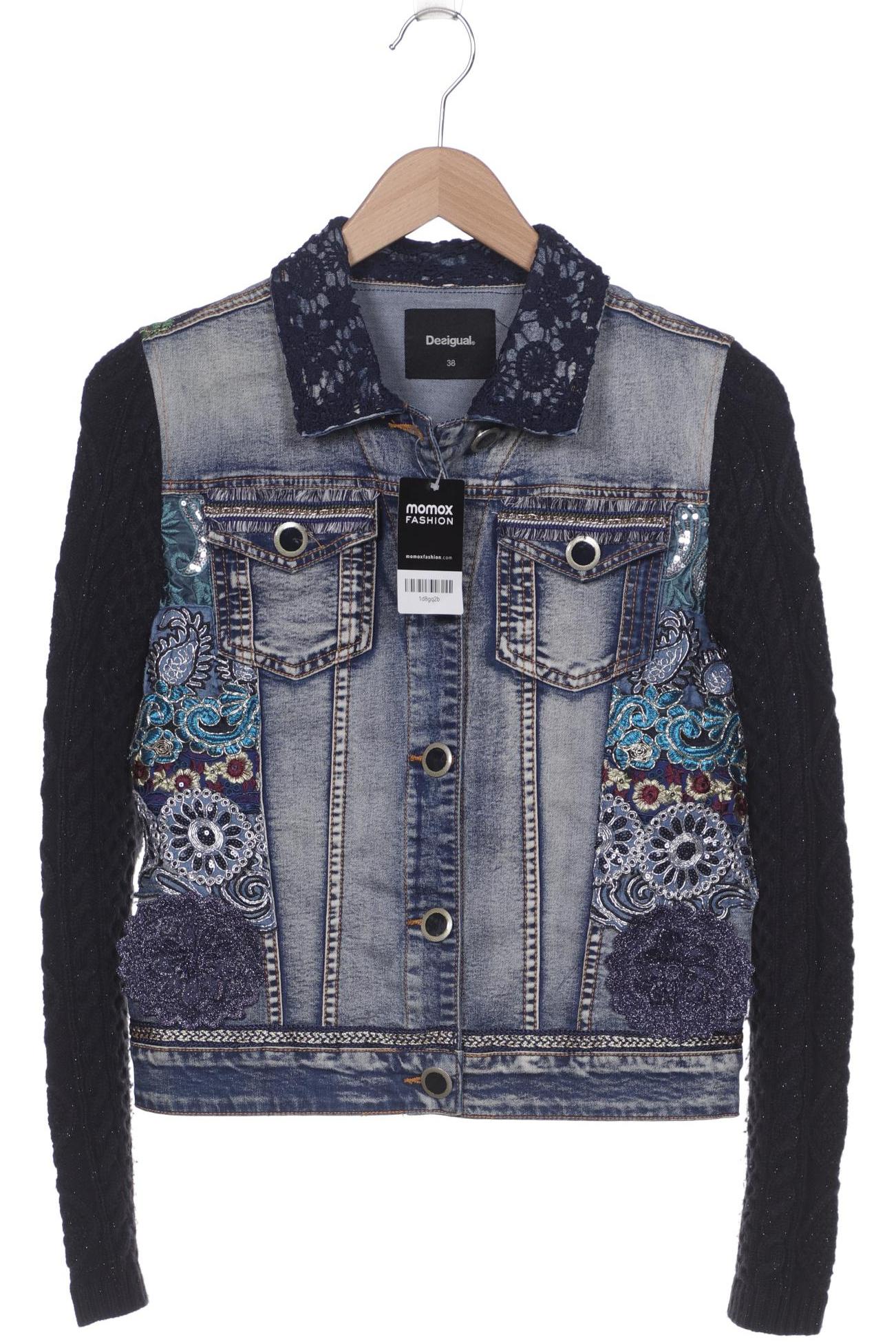

Desigual Damen Jacke, marineblau