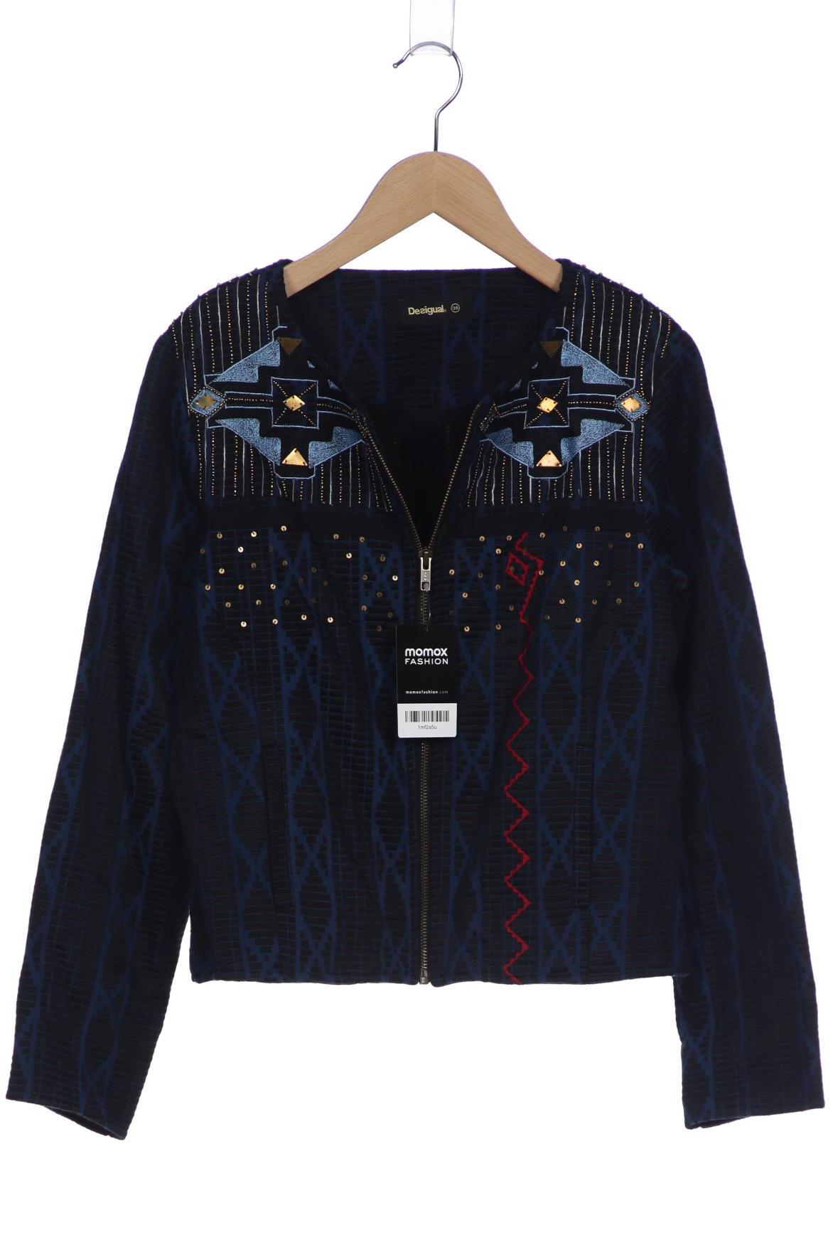

Desigual Damen Jacke, marineblau, Gr. 38