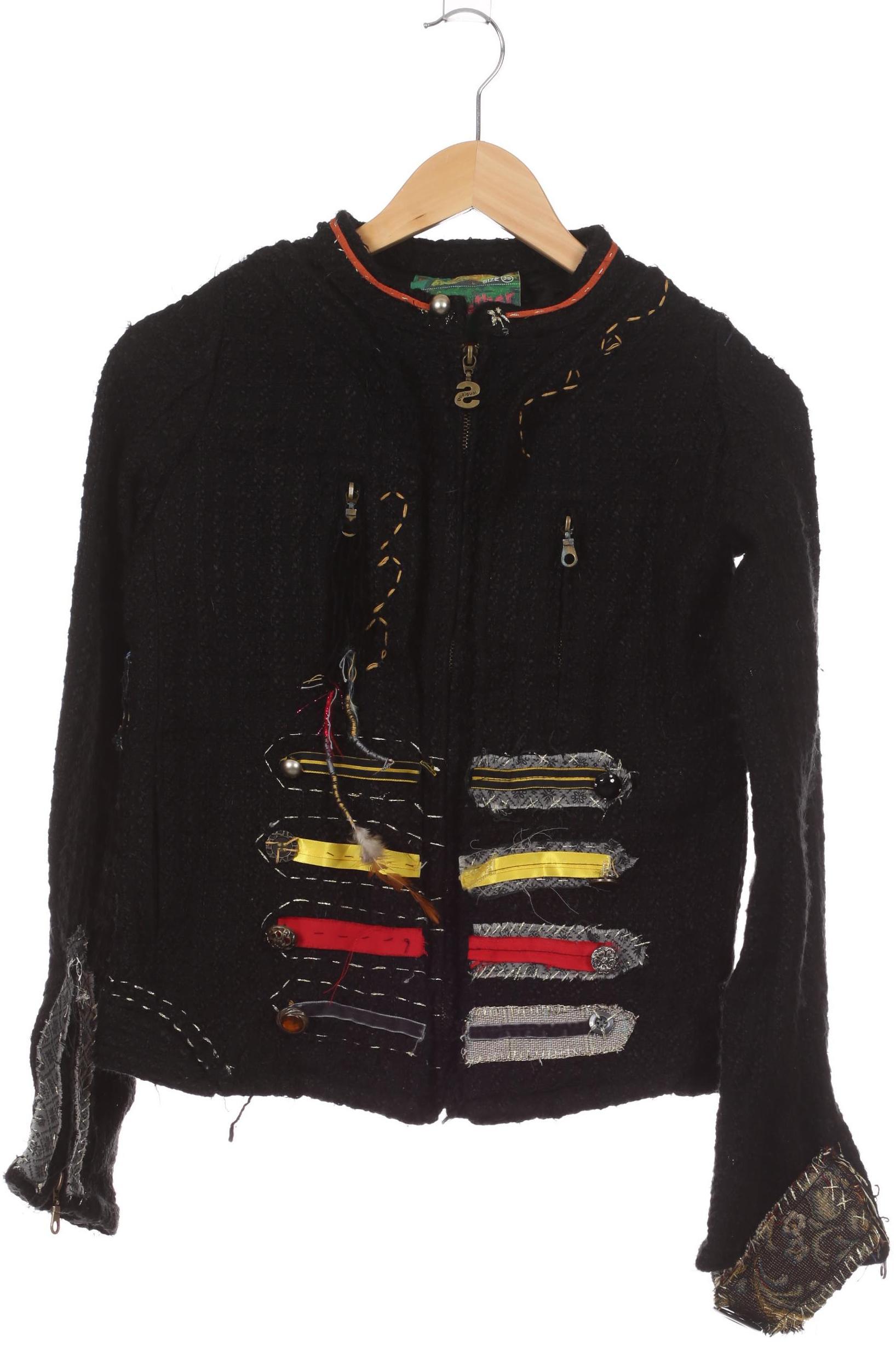 

Desigual Damen Jacke, schwarz, Gr. 38