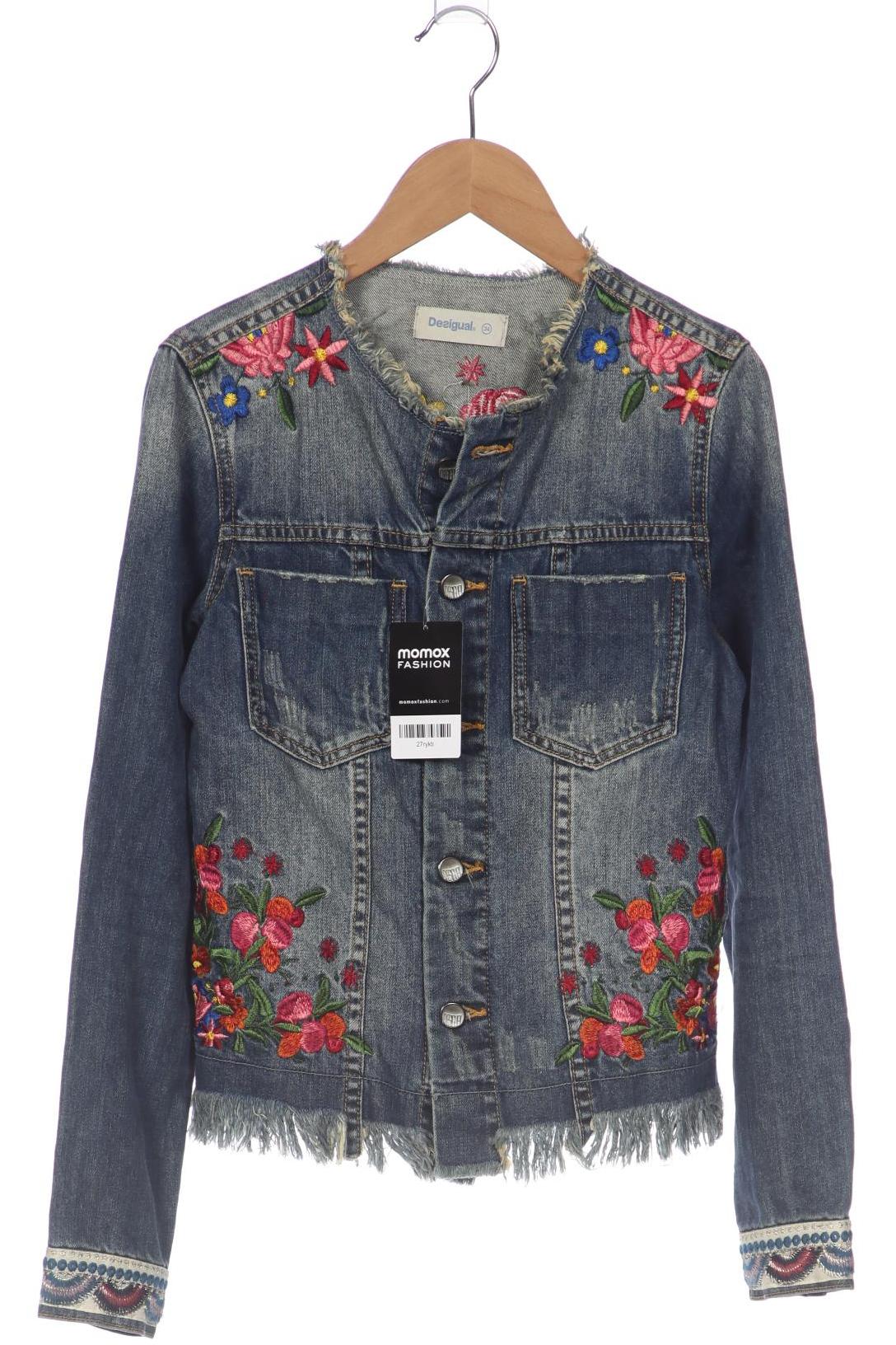 

Desigual Damen Jacke, blau, Gr. 34