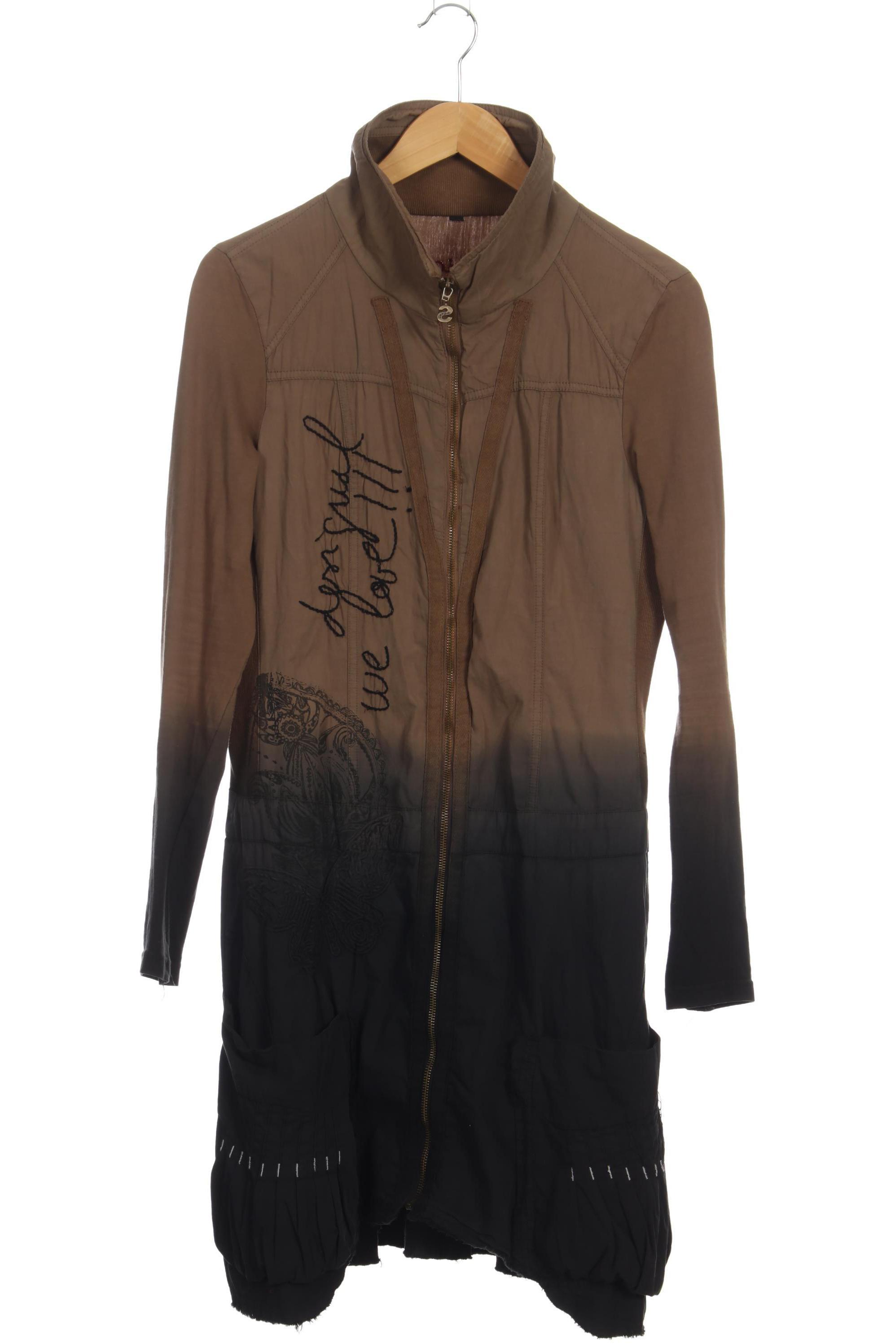 

Desigual Damen Mantel, braun, Gr. 42