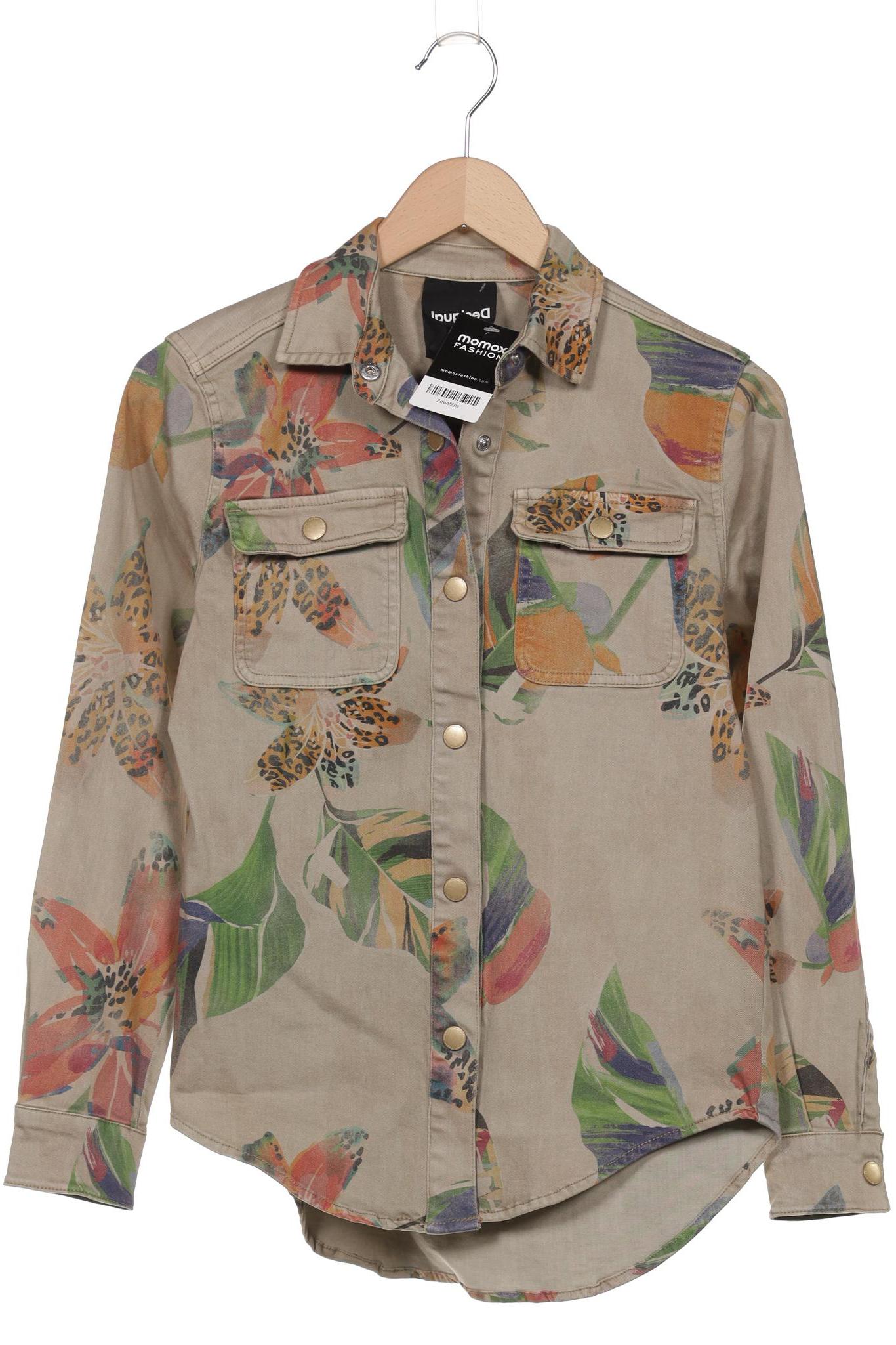 

Desigual Damen Jacke, beige, Gr. 34