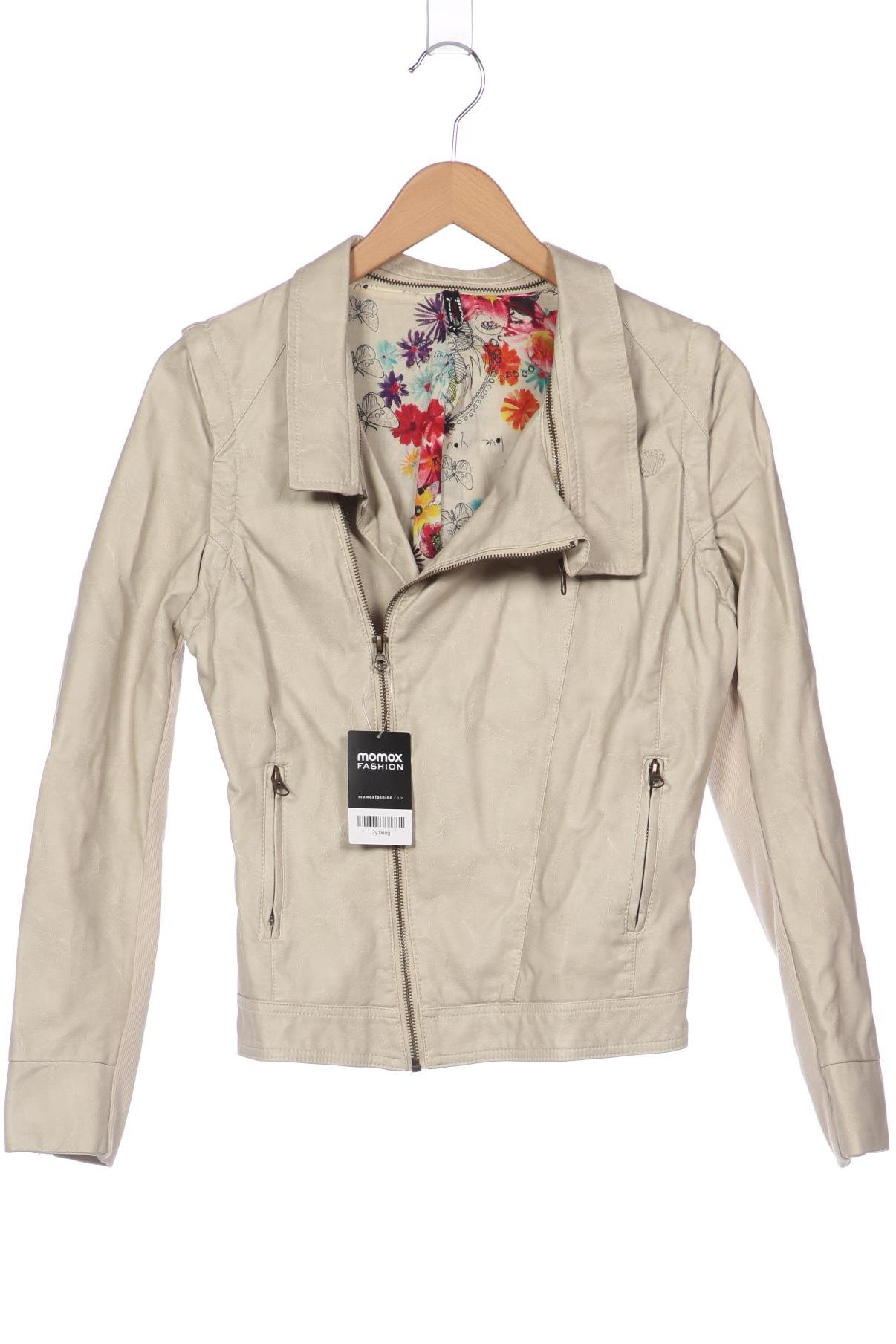 

Desigual Damen Jacke, beige, Gr. 38