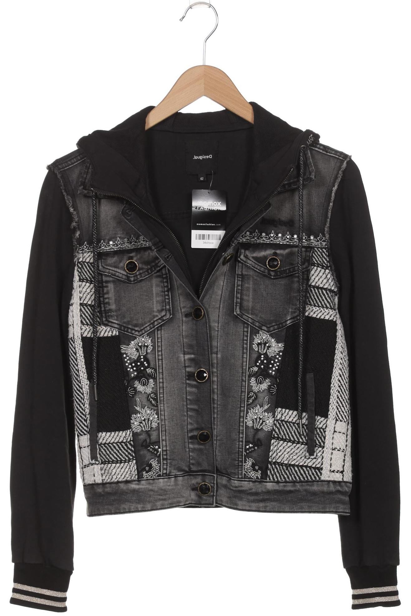 

Desigual Damen Jacke, schwarz, Gr. 42