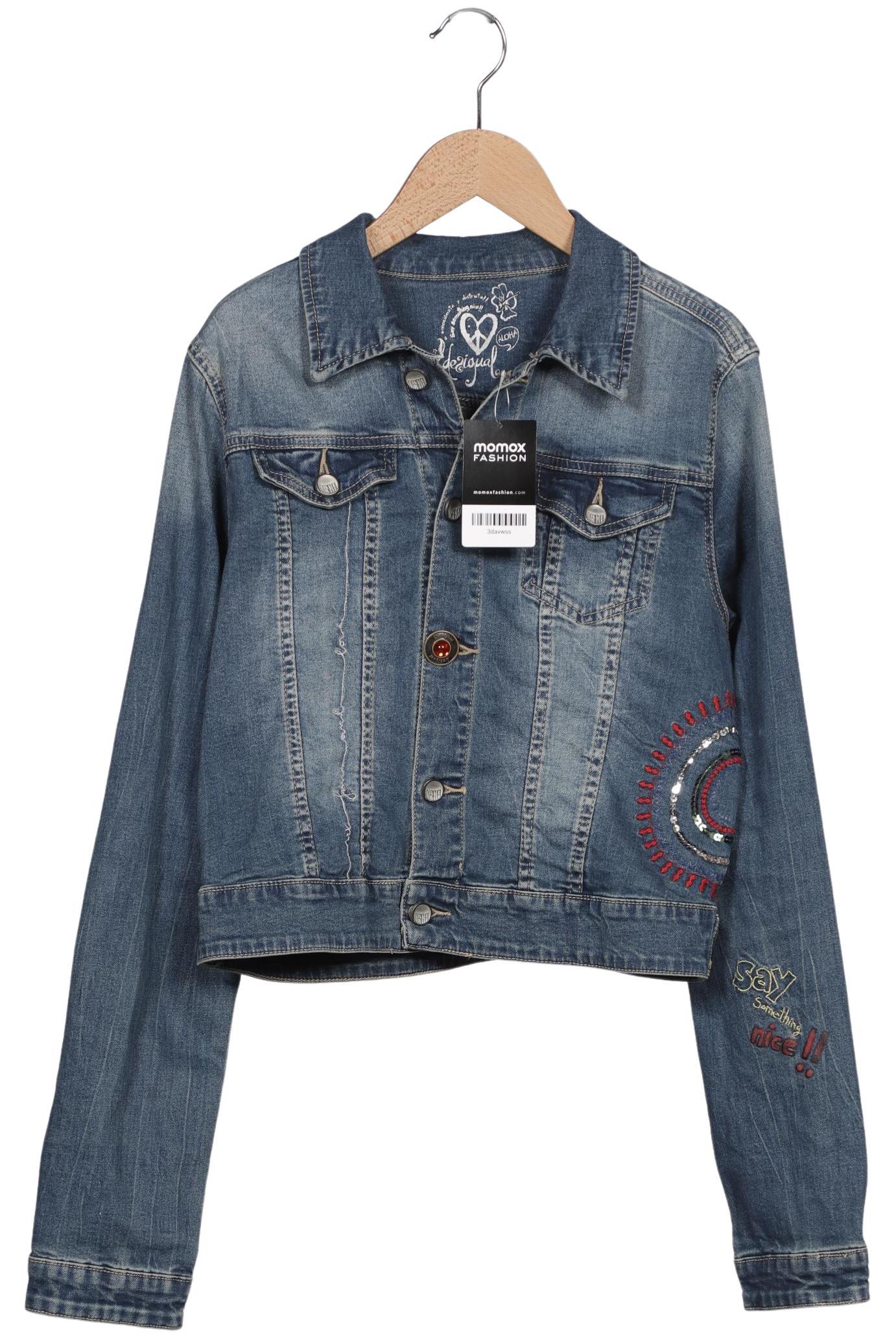 

Desigual Damen Jacke, blau, Gr. 38