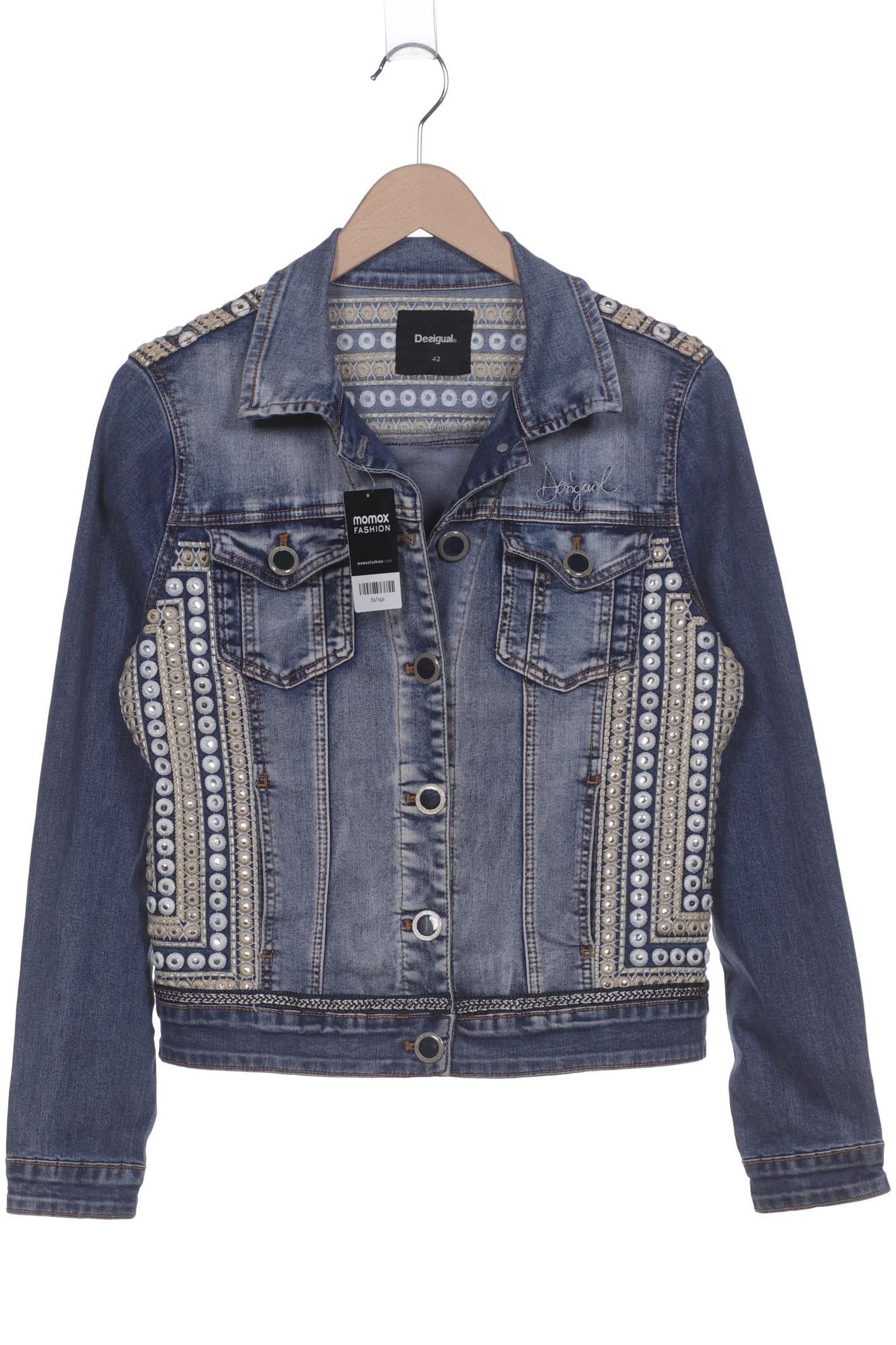 

Desigual Damen Jacke, blau, Gr. 42