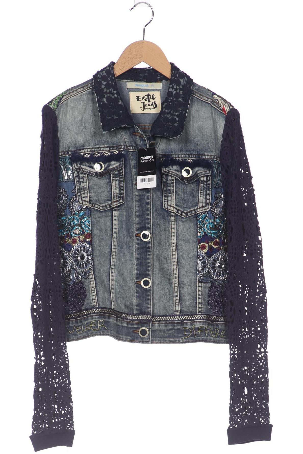 

Desigual Damen Jacke, blau, Gr. 46