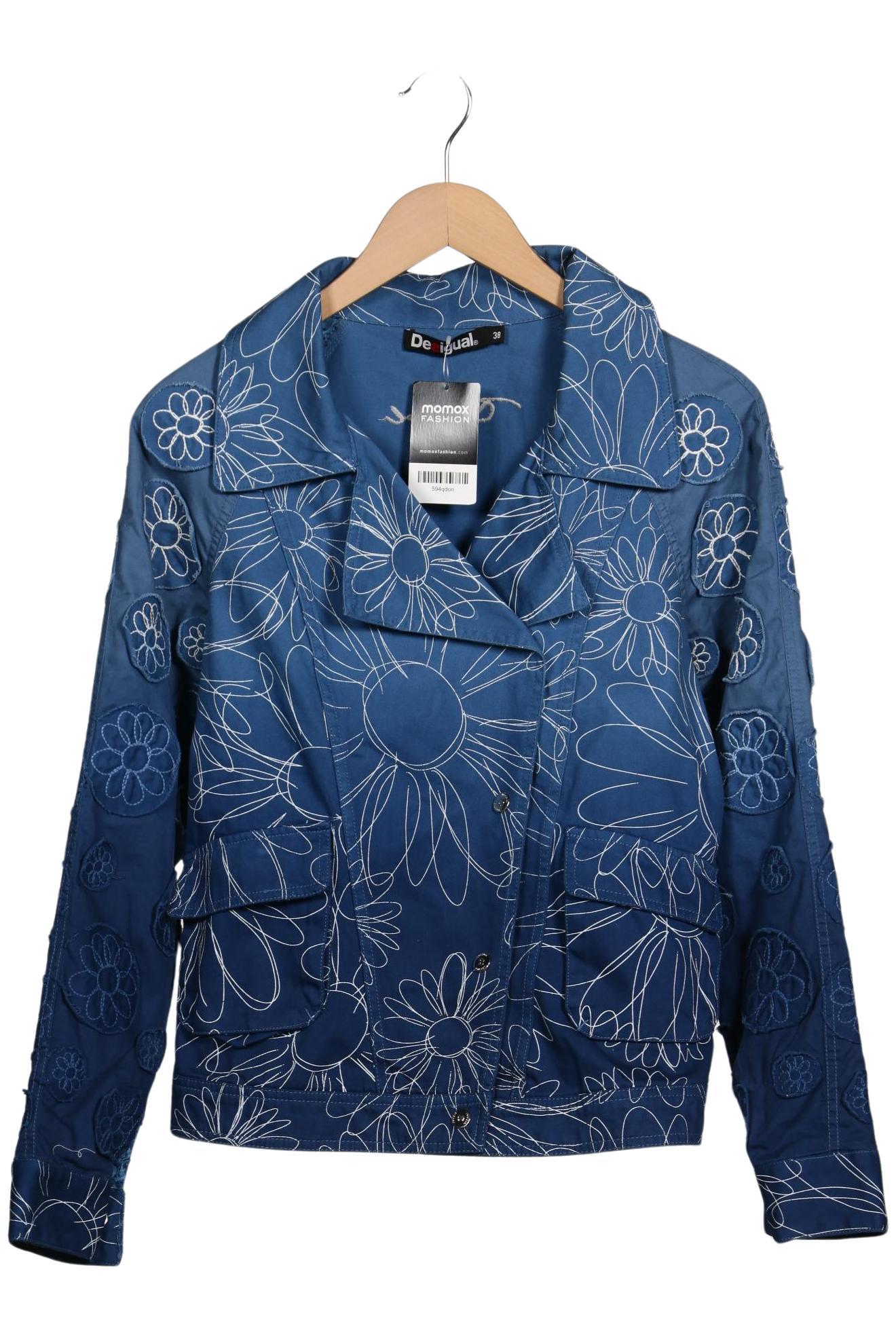 

Desigual Damen Jacke, blau, Gr. 38