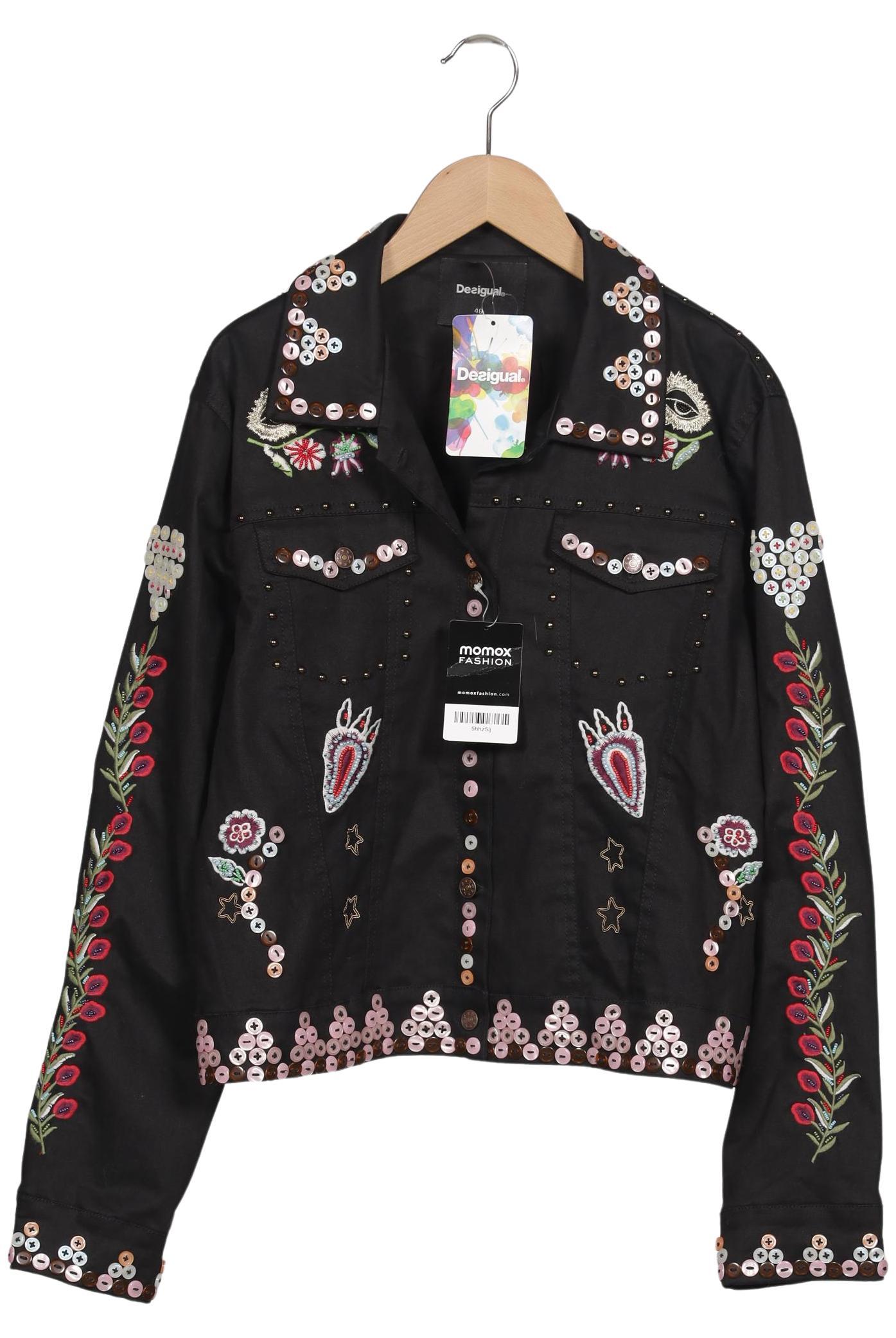 

Desigual Damen Jacke, schwarz, Gr. 46