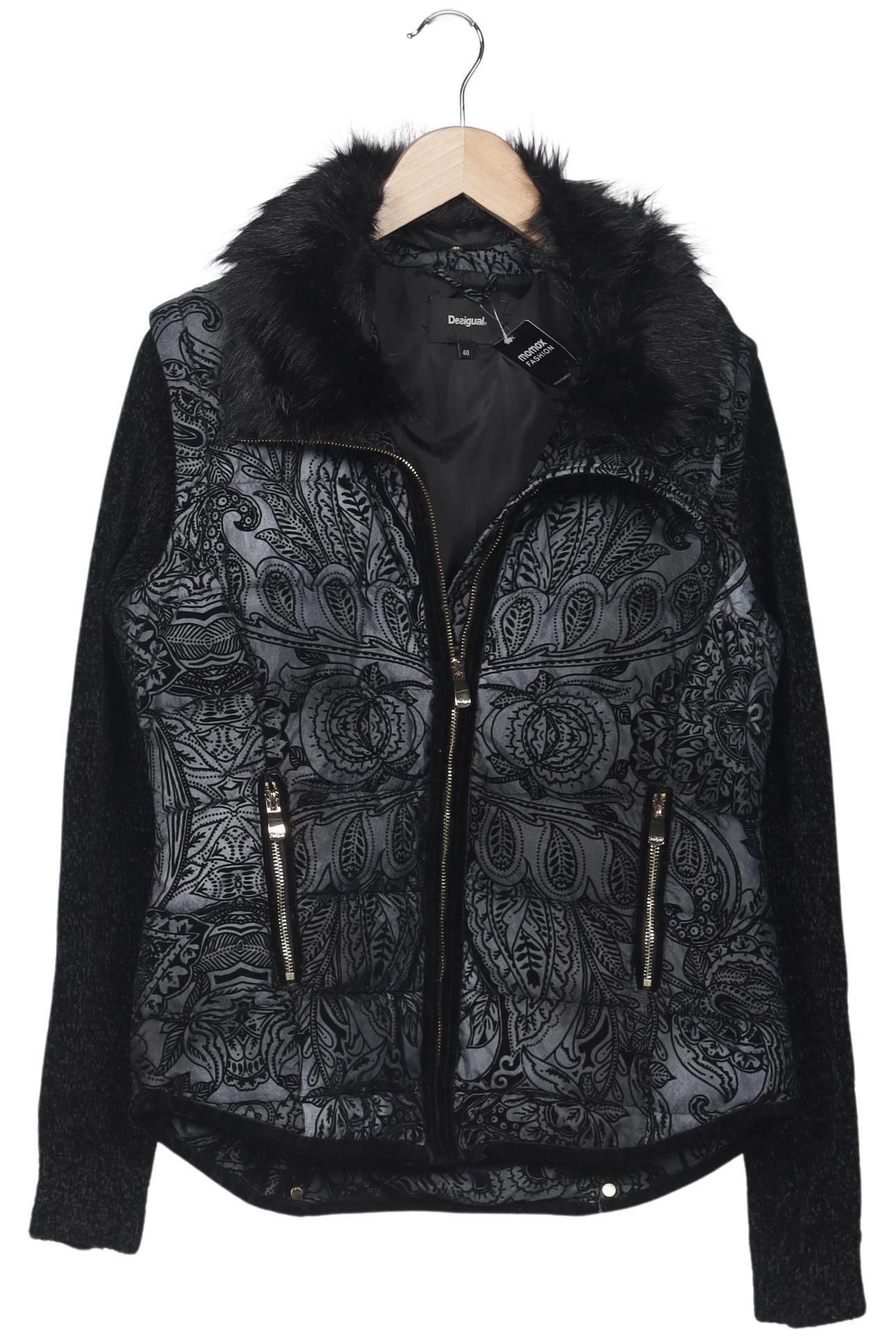 

Desigual Damen Jacke, schwarz, Gr. 40