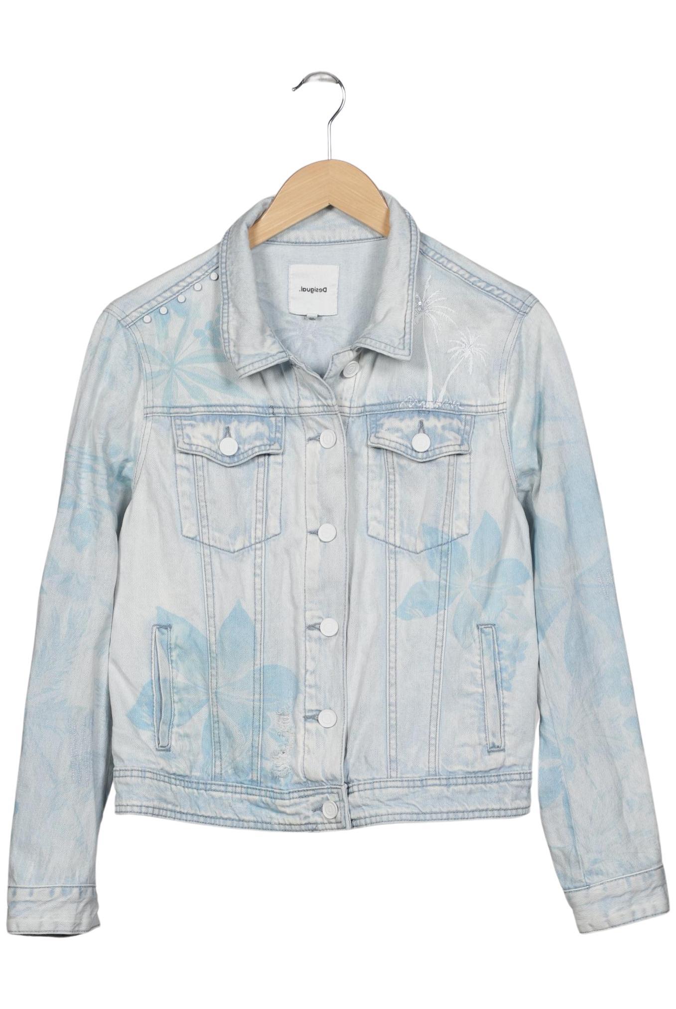 

Desigual Damen Jacke, hellblau, Gr. 40