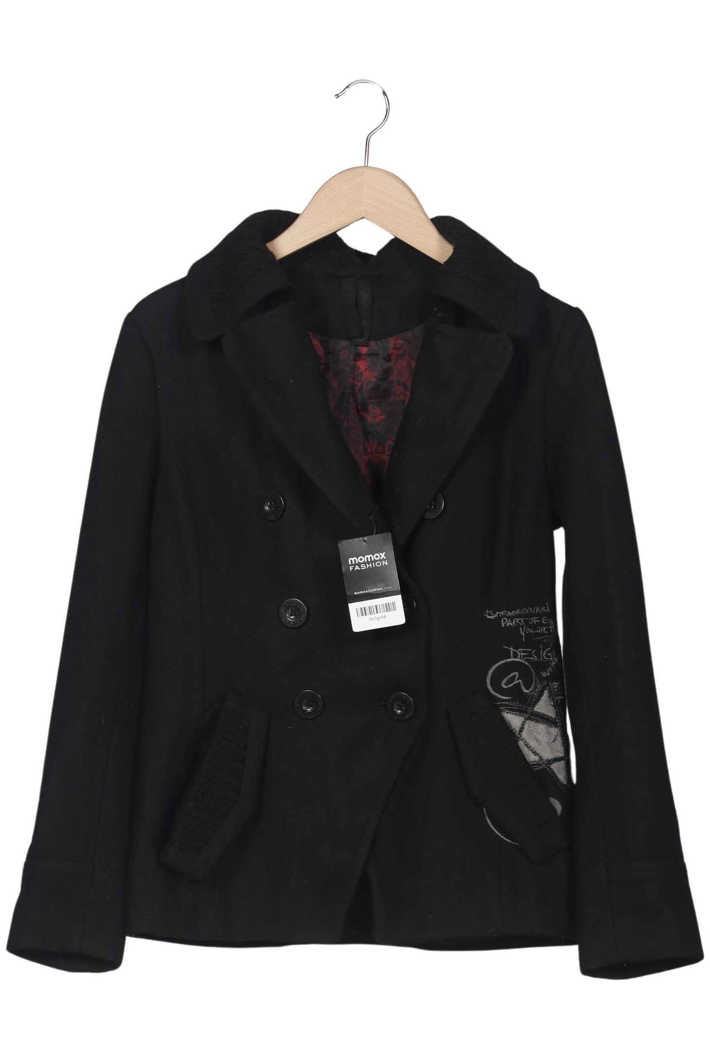 

Desigual Damen Jacke, schwarz, Gr. 38