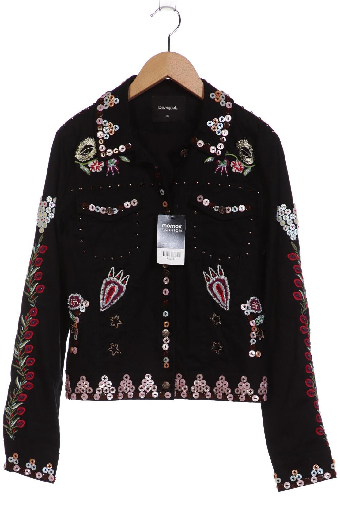 

Desigual Damen Jacke, schwarz, Gr. 36