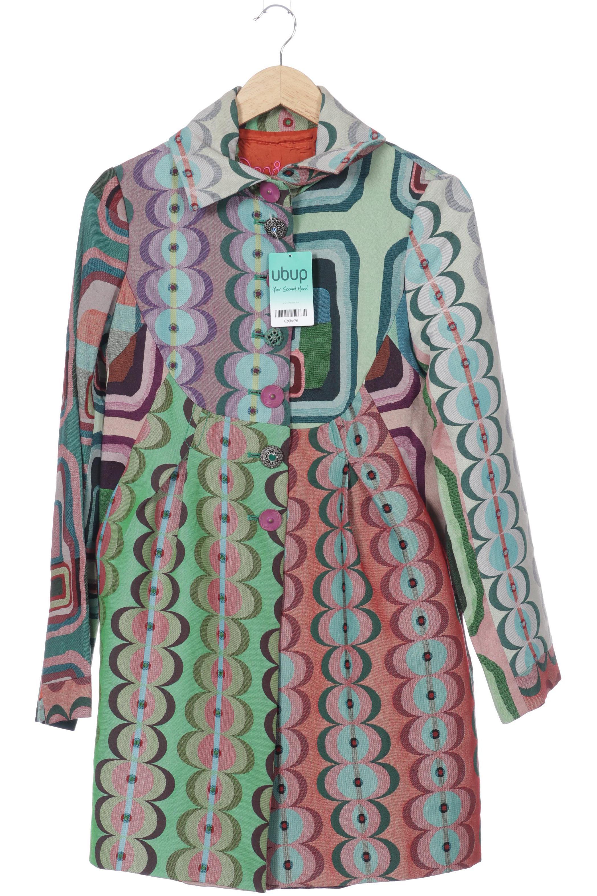 

Desigual Damen Mantel, mehrfarbig, Gr. 42