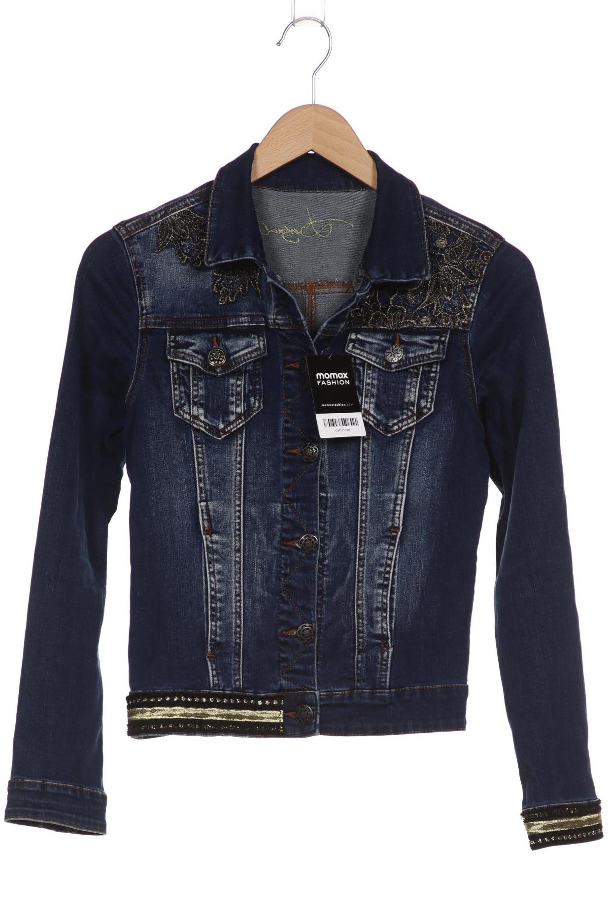 

Desigual Damen Jacke, marineblau, Gr. 34