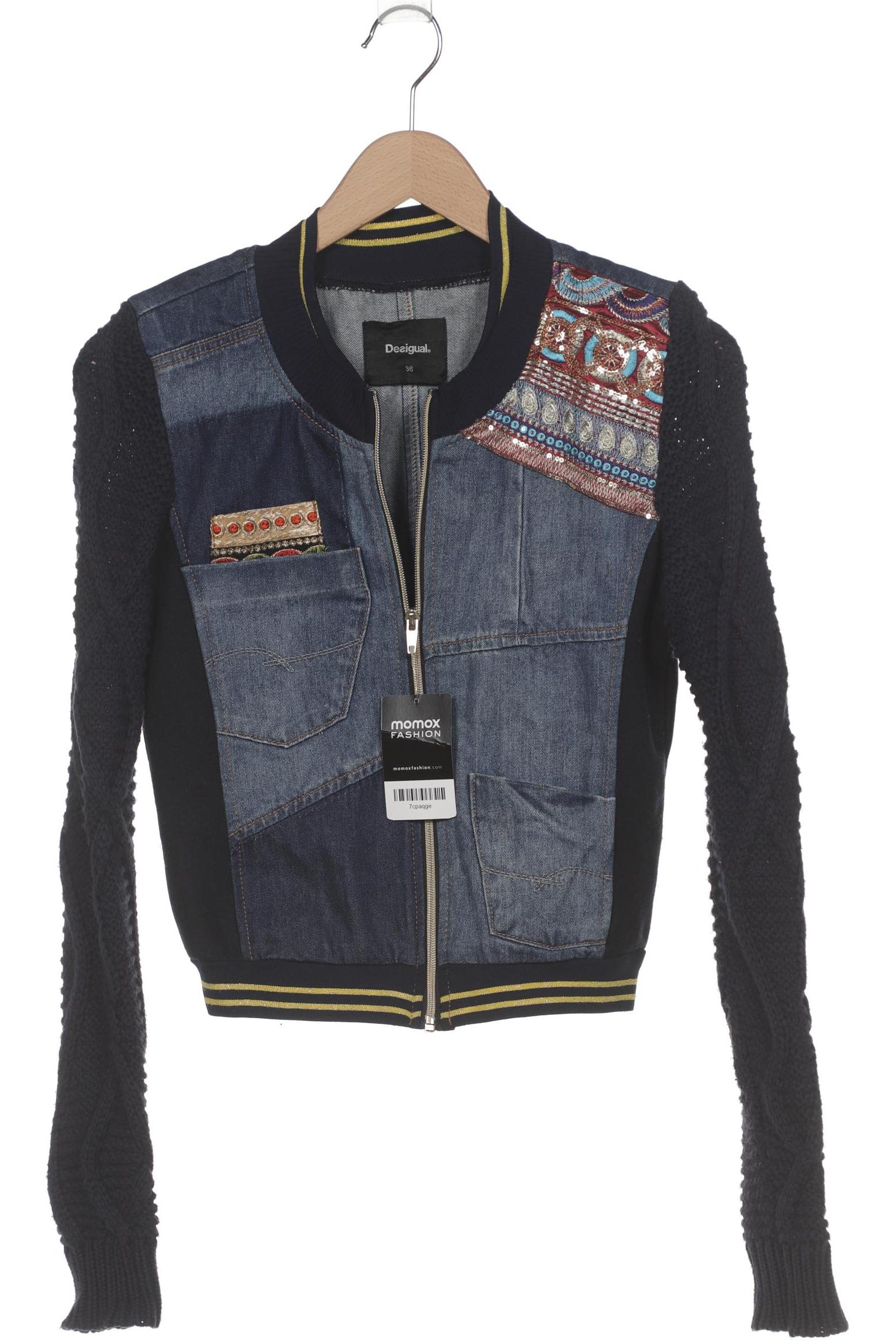 

Desigual Damen Jacke, blau, Gr. 36