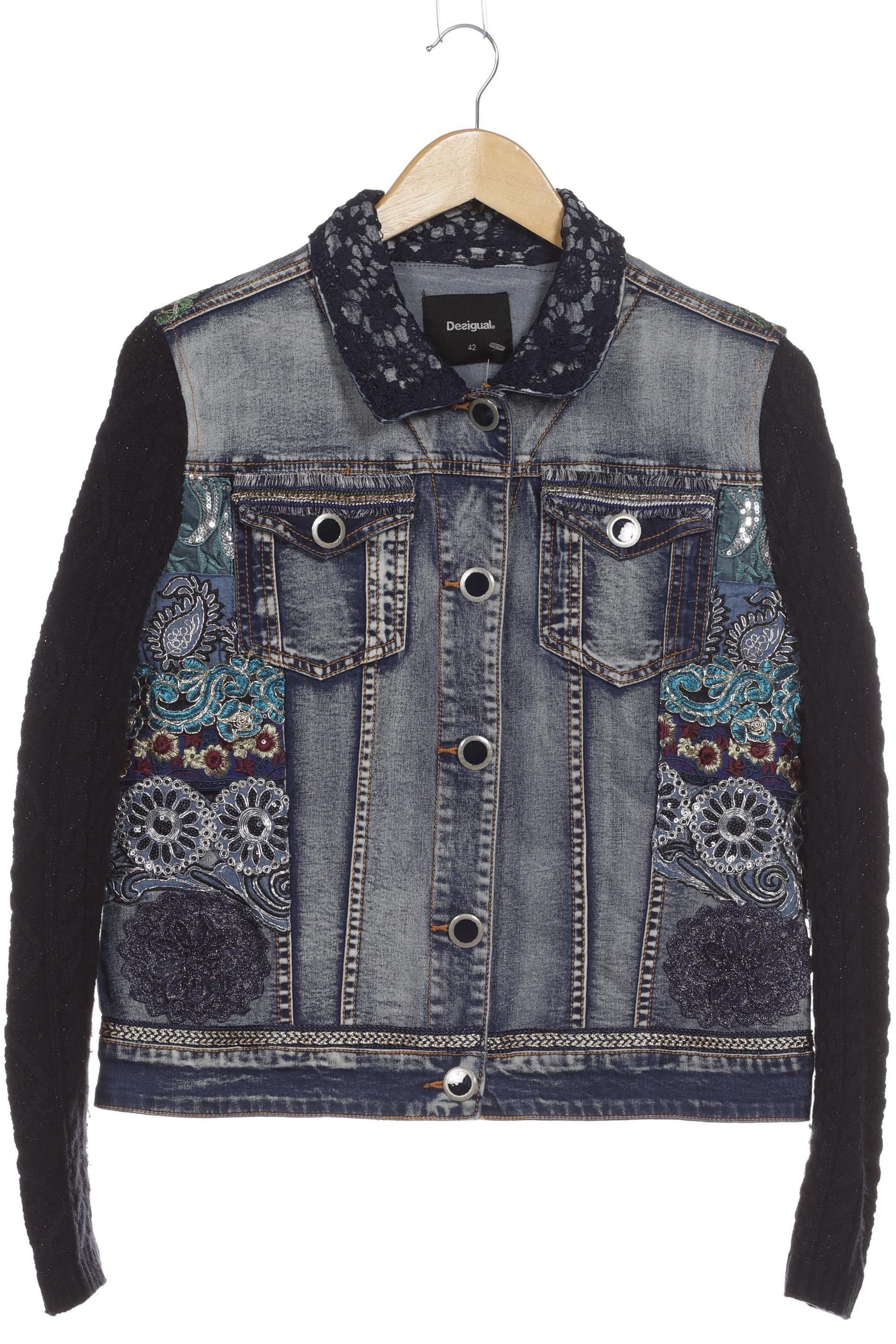

Desigual Damen Jacke, blau, Gr. 42
