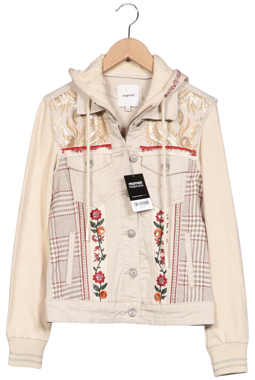 

Desigual Damen Jacke, beige, Gr. 34