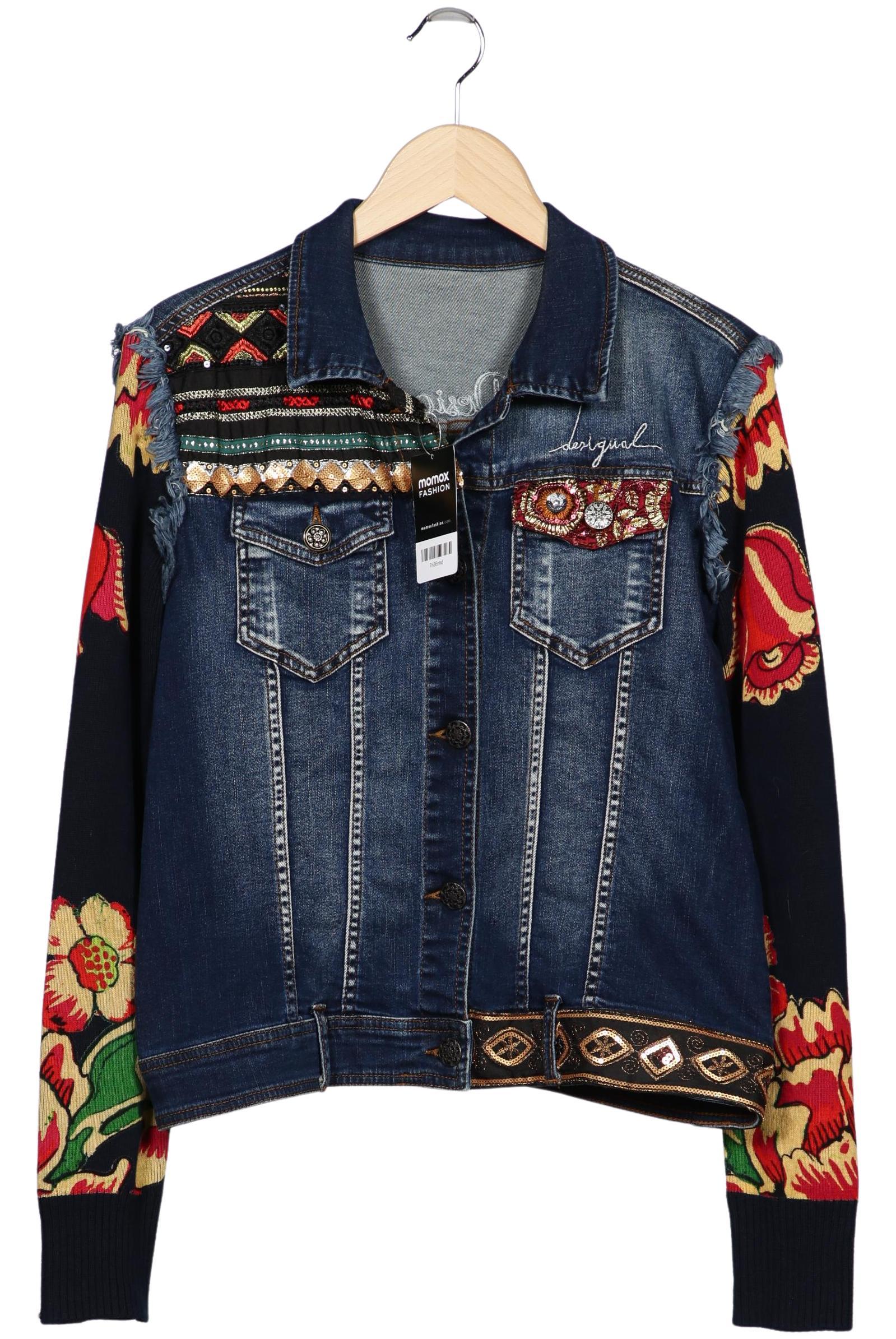 

Desigual Damen Jacke, marineblau, Gr. 44
