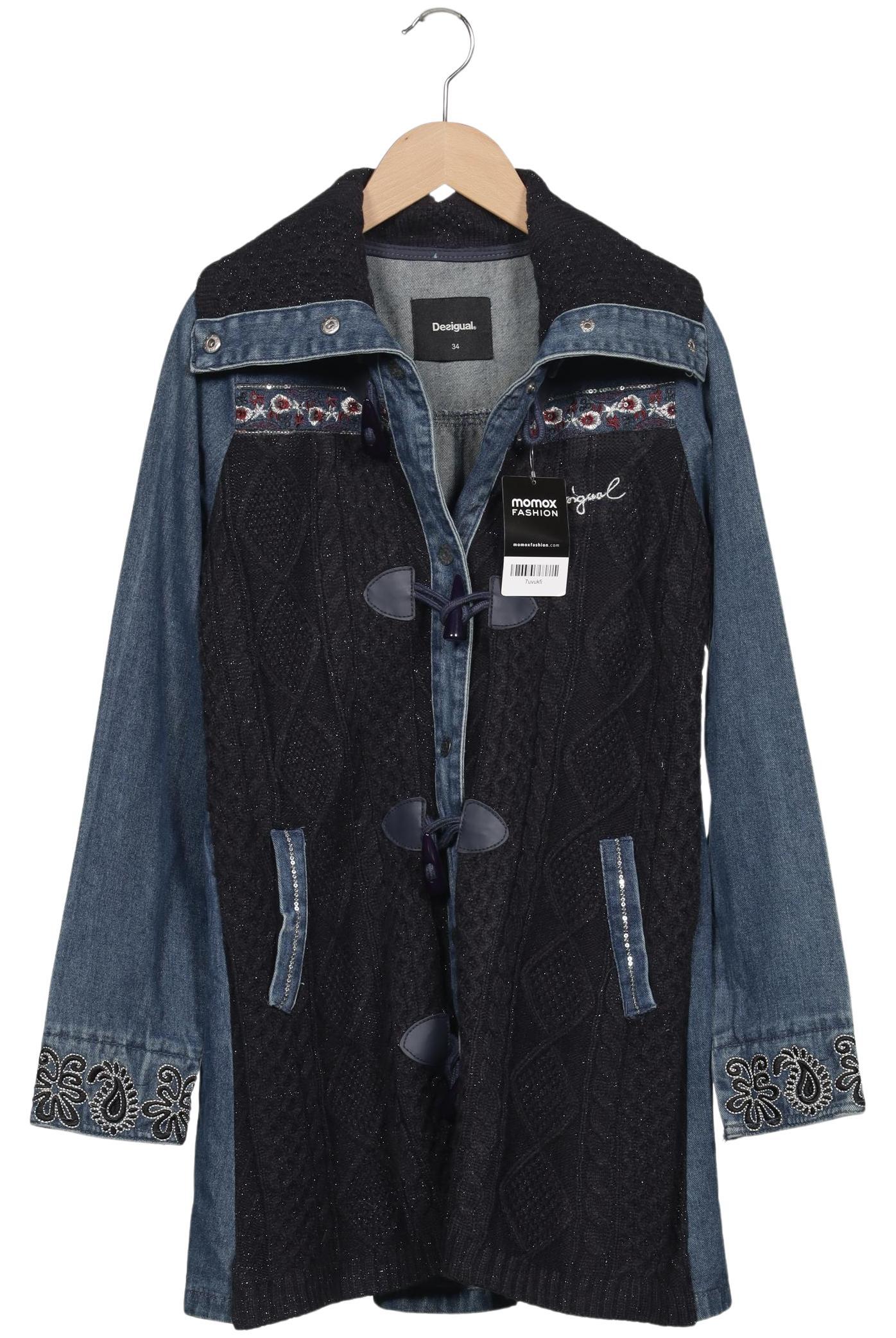 

Desigual Damen Jacke, blau, Gr. 34