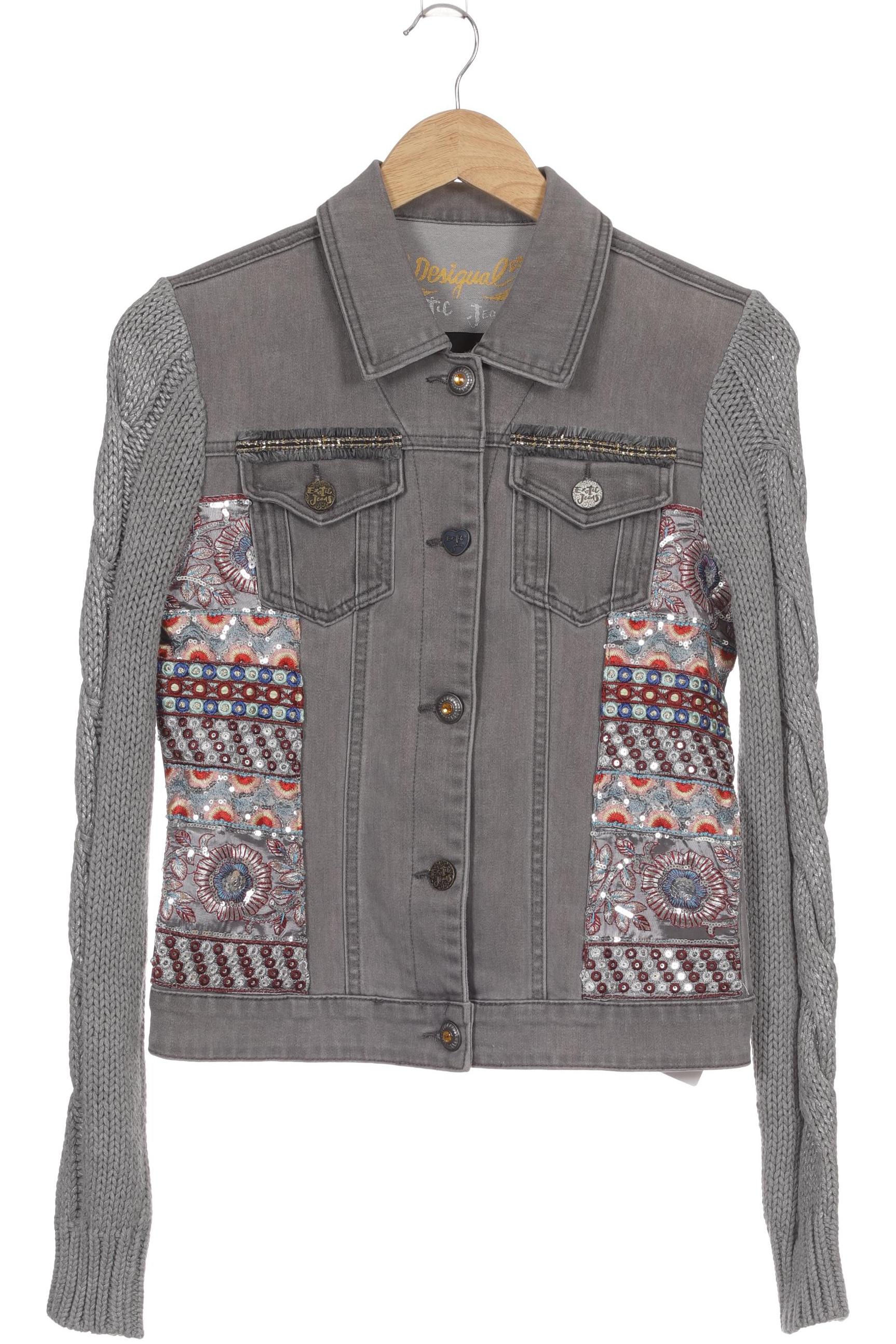

Desigual Damen Jacke, grau, Gr. 36