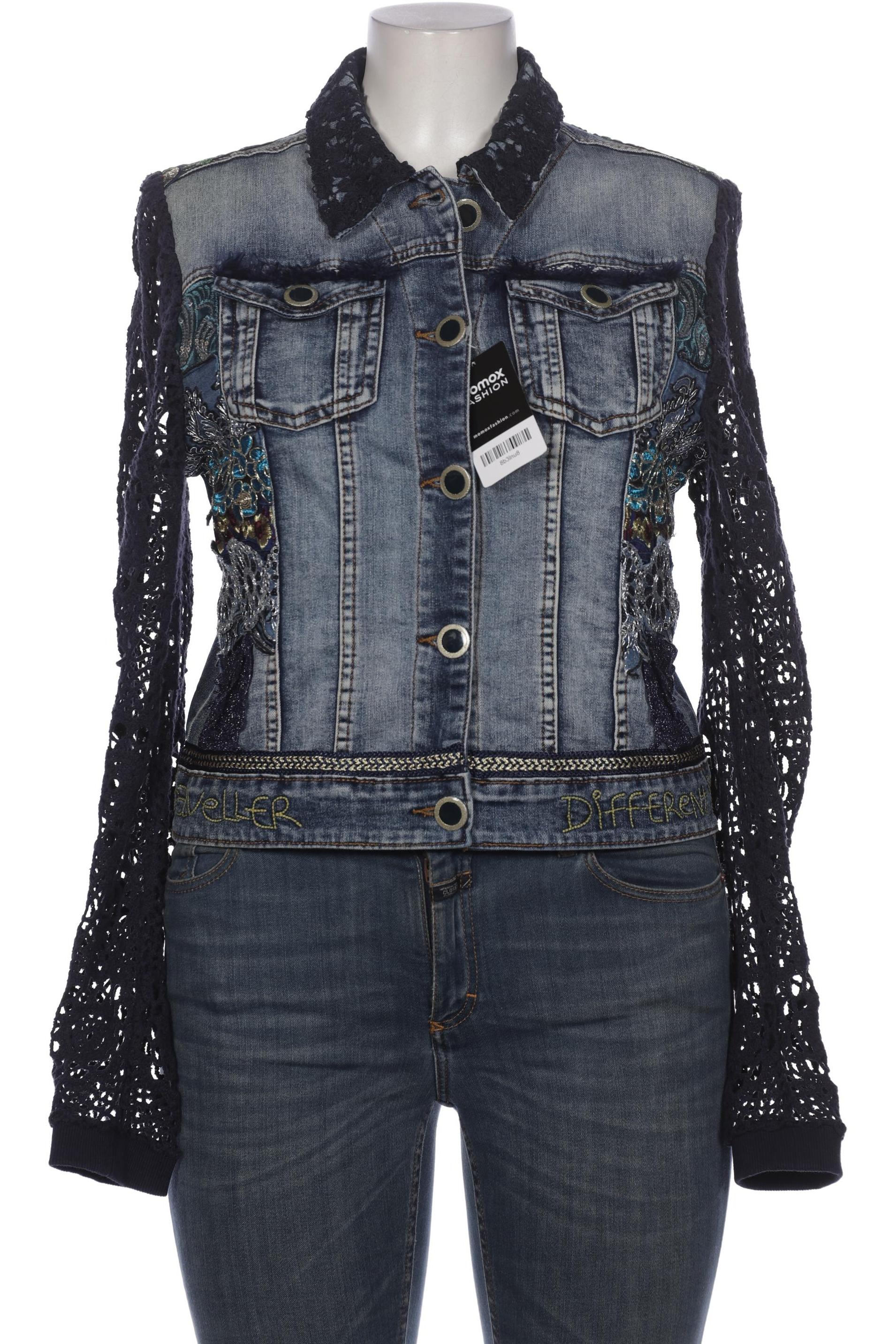 

Desigual Damen Jacke, blau, Gr. 44