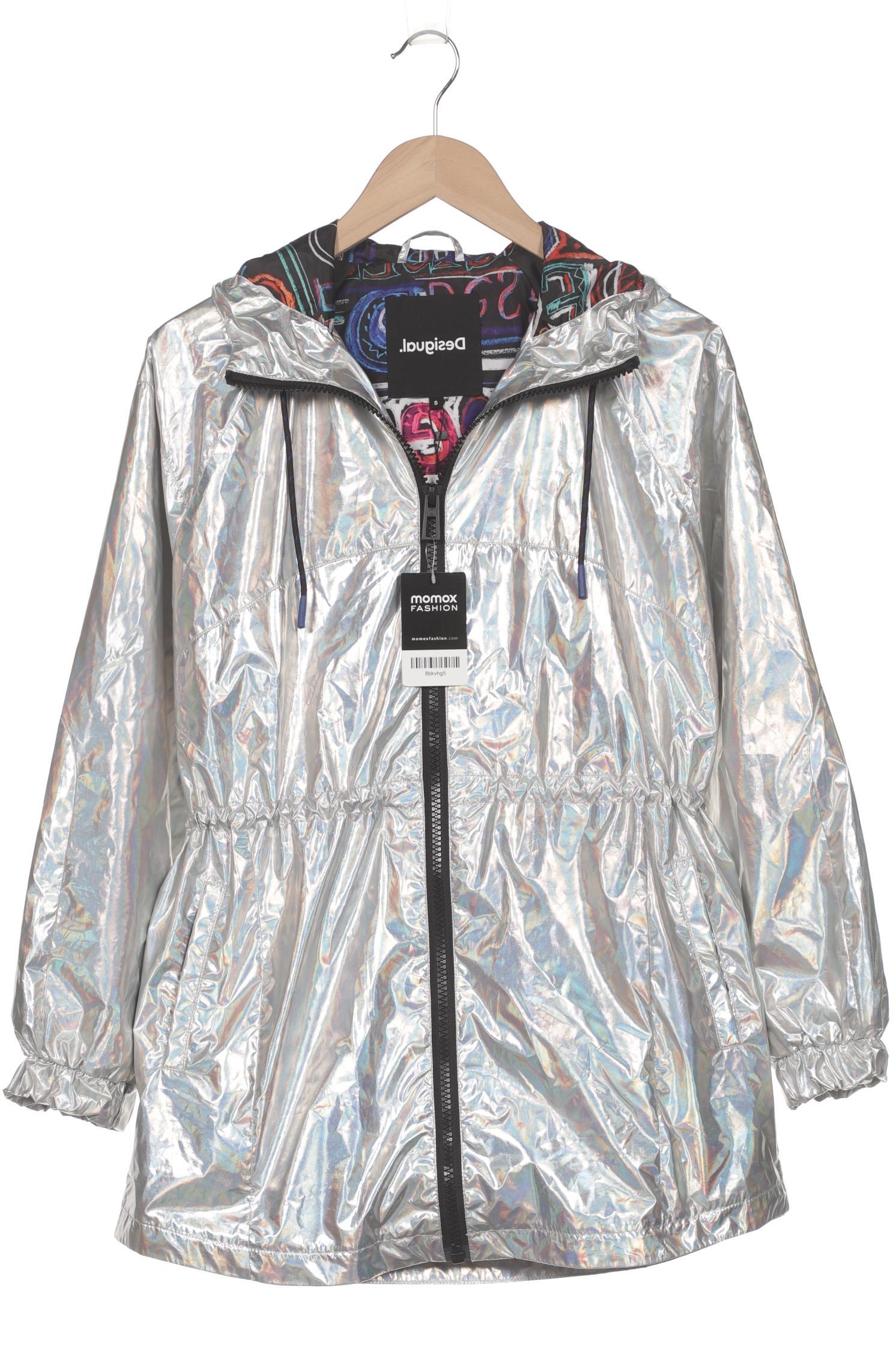 

Desigual Damen Jacke, silber, Gr. 36