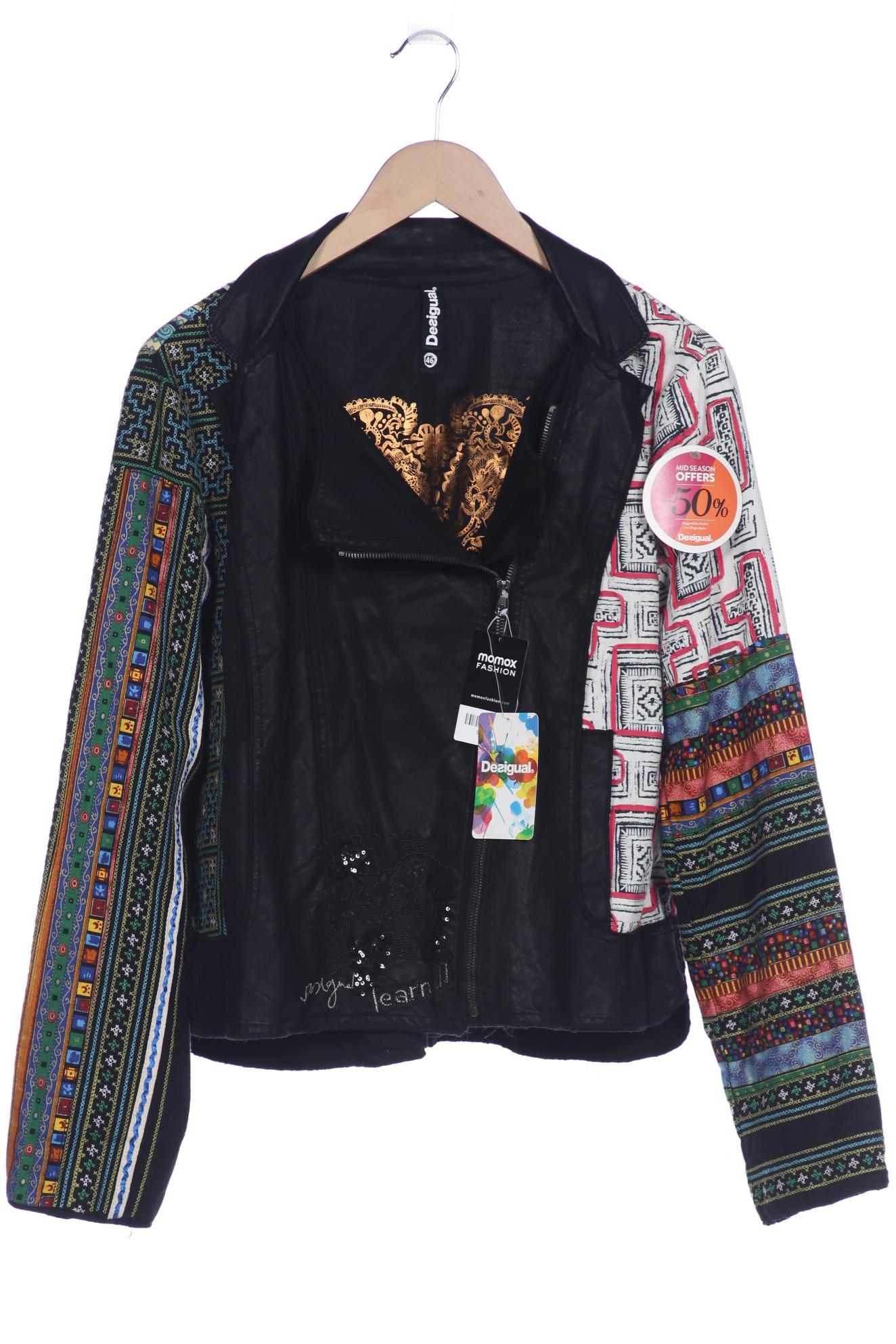 

Desigual Damen Jacke, schwarz, Gr. 46